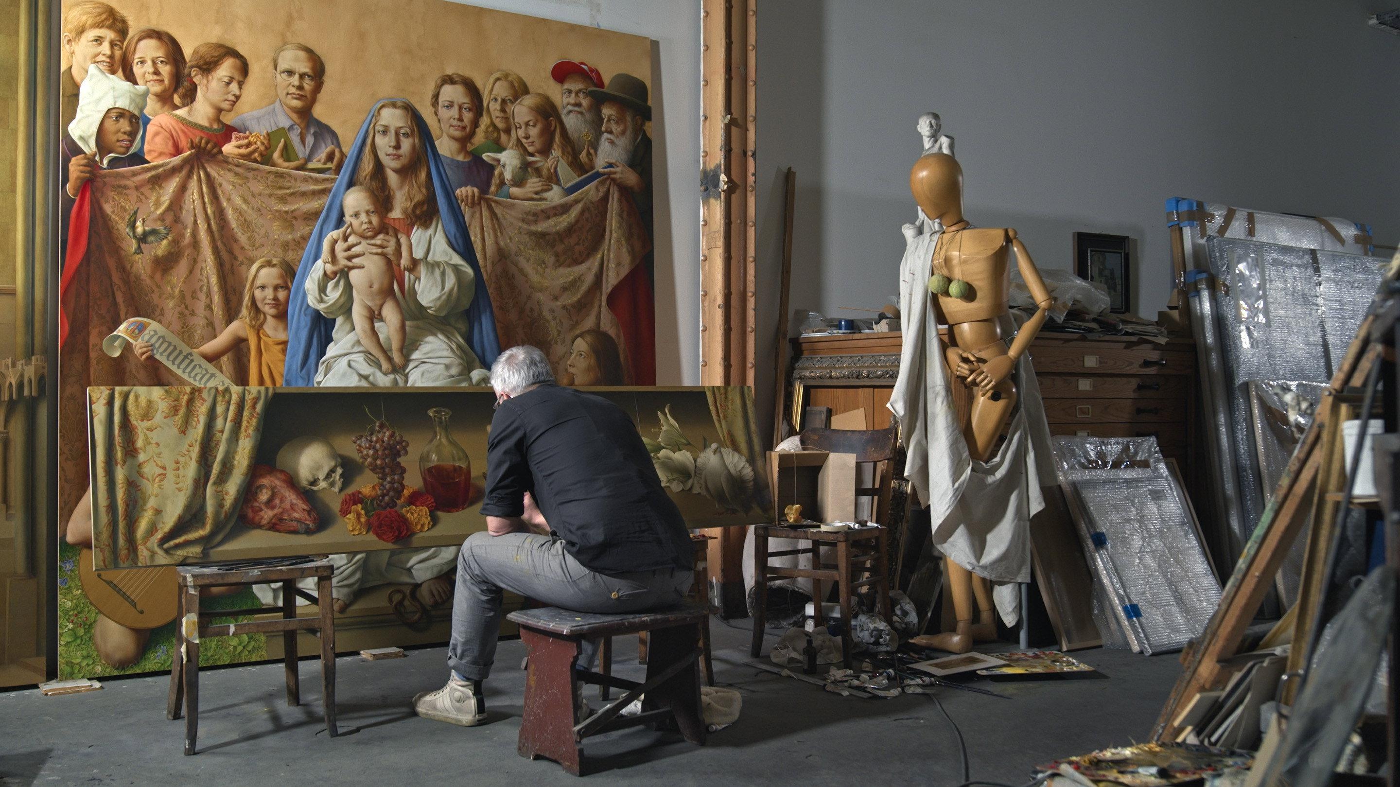 Triegel meets Cranach 2026 movie scene