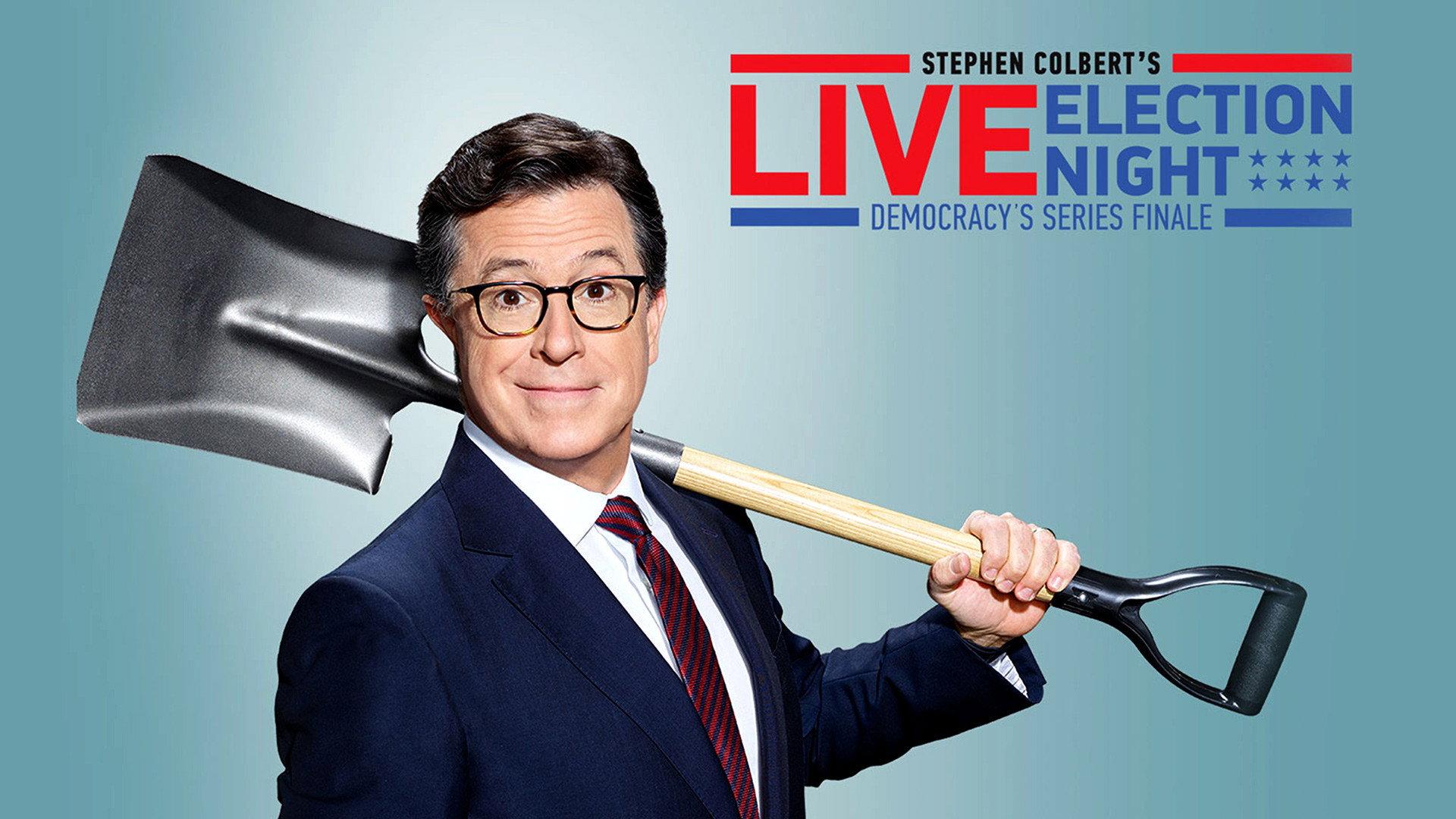 Stephen Colbert's Live Election Night Democracy's Series Finale 2016 movie scene