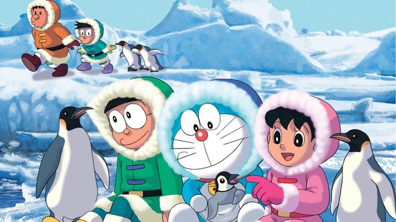 Doraemon: Nobita's Great Adventure in the Antarctic Kachi Kochi 2017 movie scene
