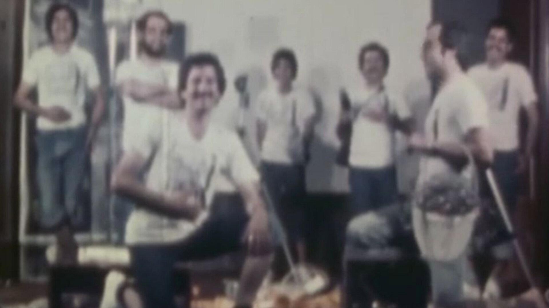 Report on the holding of the 9th International Cinema-ye Azad Festival 1977 movie scene