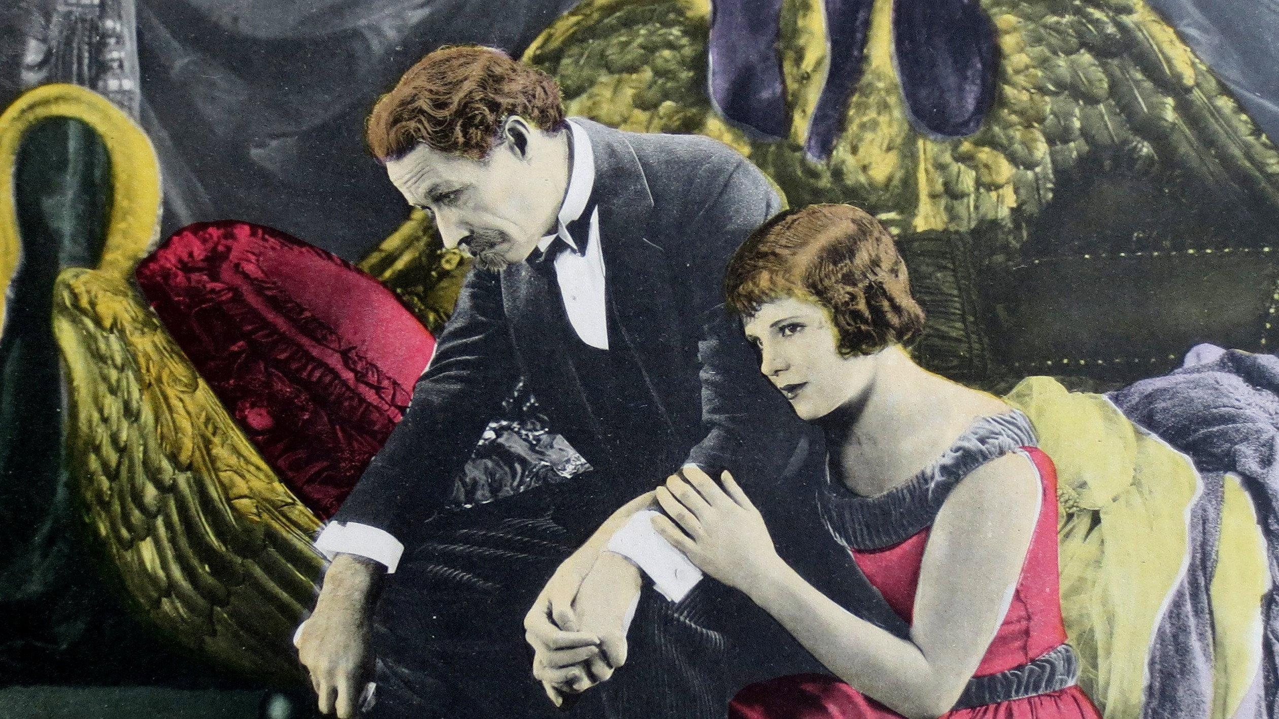 The Golden Bed 1925 movie scene