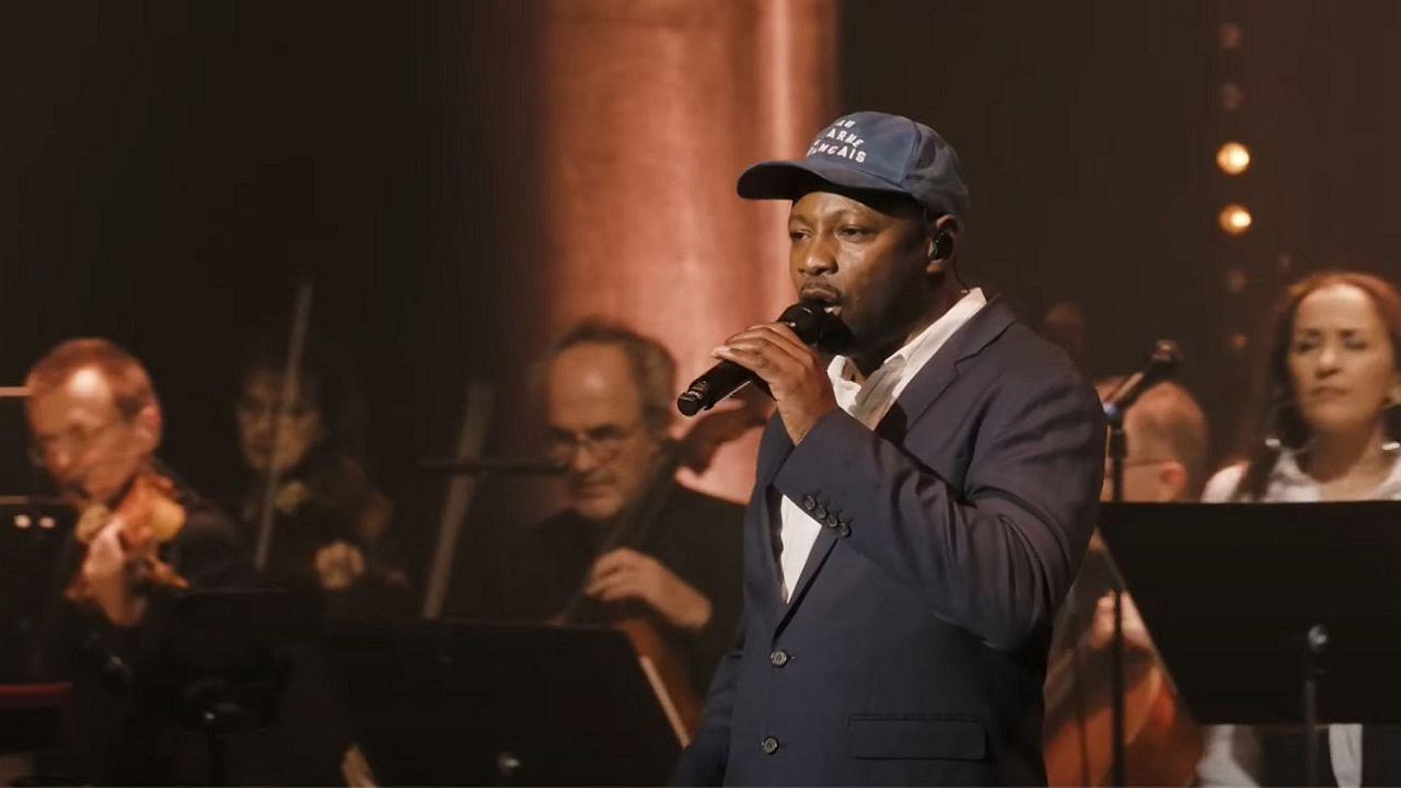 MC Solaar feat Symphonique Philharmonie de Paris 2022 movie scene