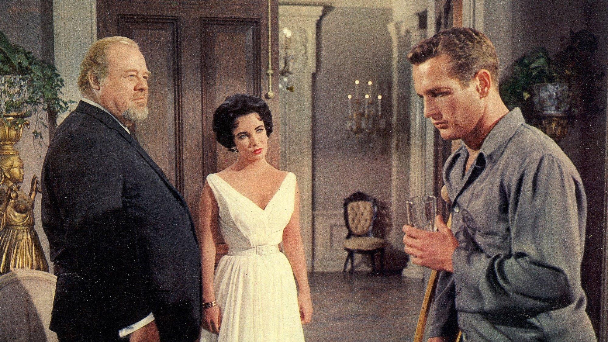 Cat on a Hot Tin Roof 1958 movie scene