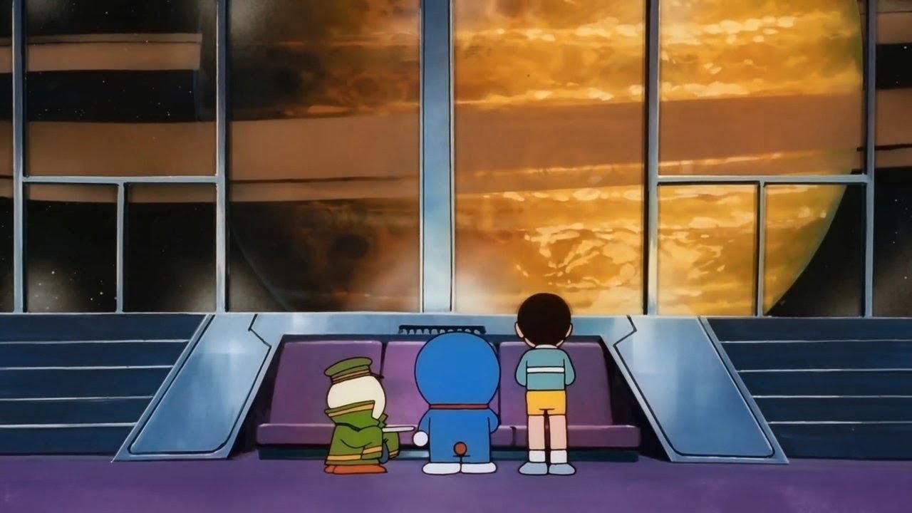 Doraemon: Nobita and the Galaxy Super-express 1996 movie scene