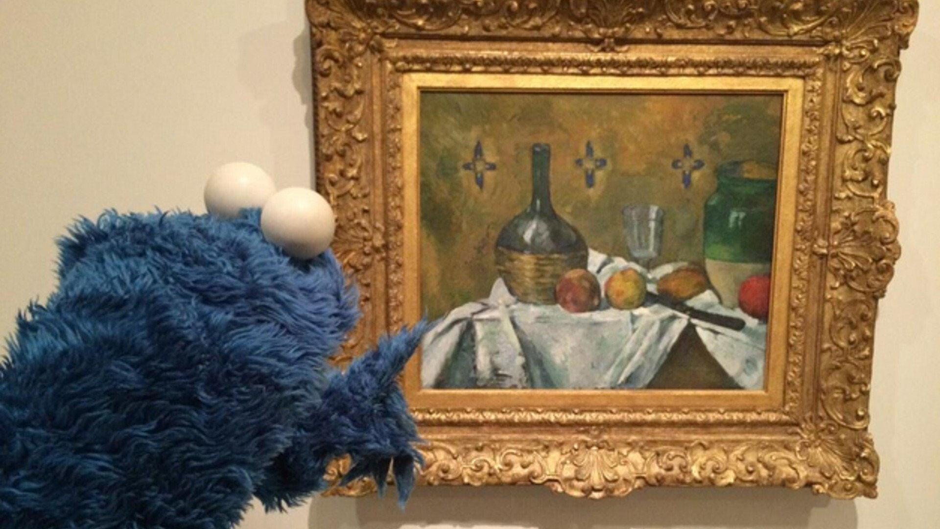 Don't Eat the Pictures: Sesame Street at the Metropolitan Museum of Art 1983 movie scene