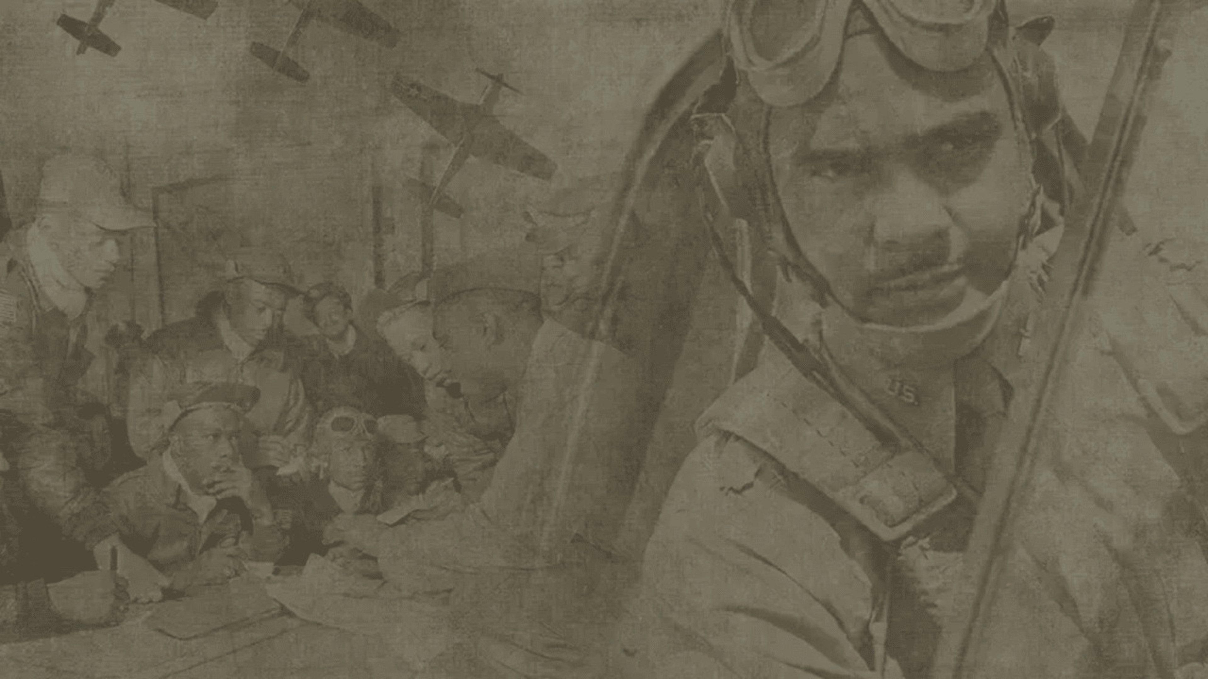 The Tuskegee Airmen: Return to Ramitelli 2023 movie scene