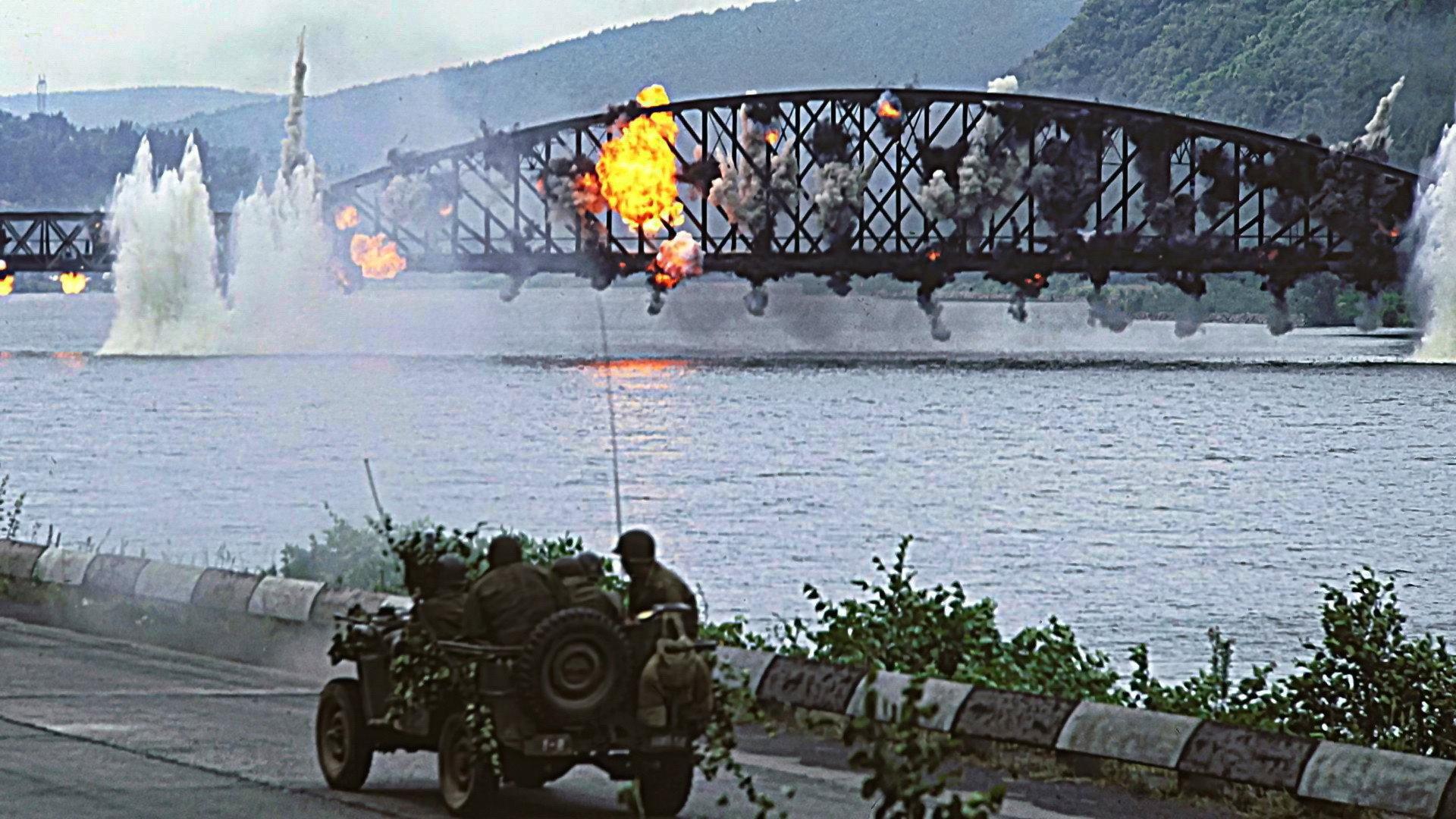 The Bridge at Remagen 1969 movie scene