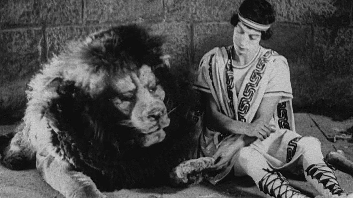 Three Ages 1923 movie scene