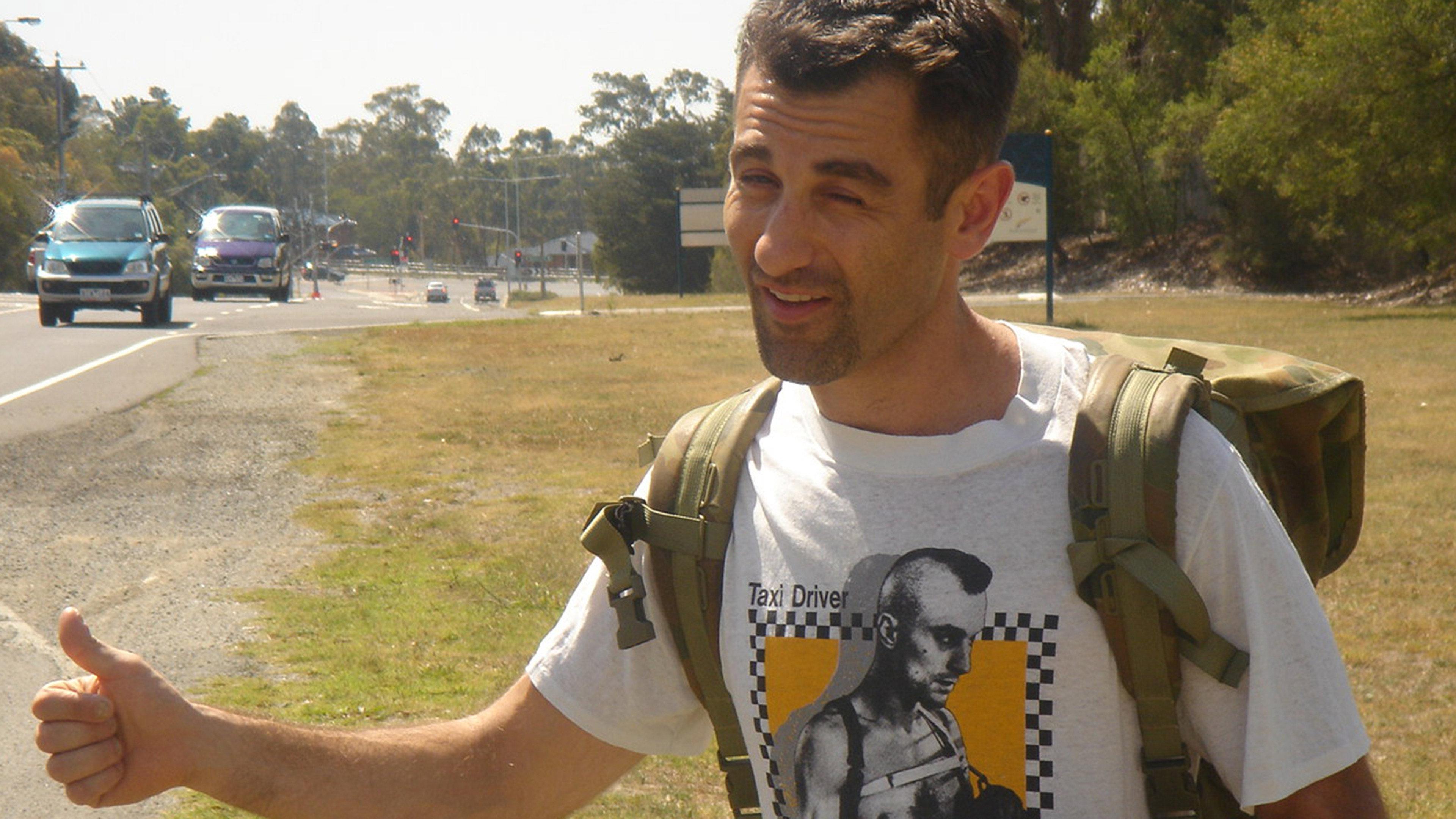 Garth Goes Hitch-Hiking 2007 movie scene