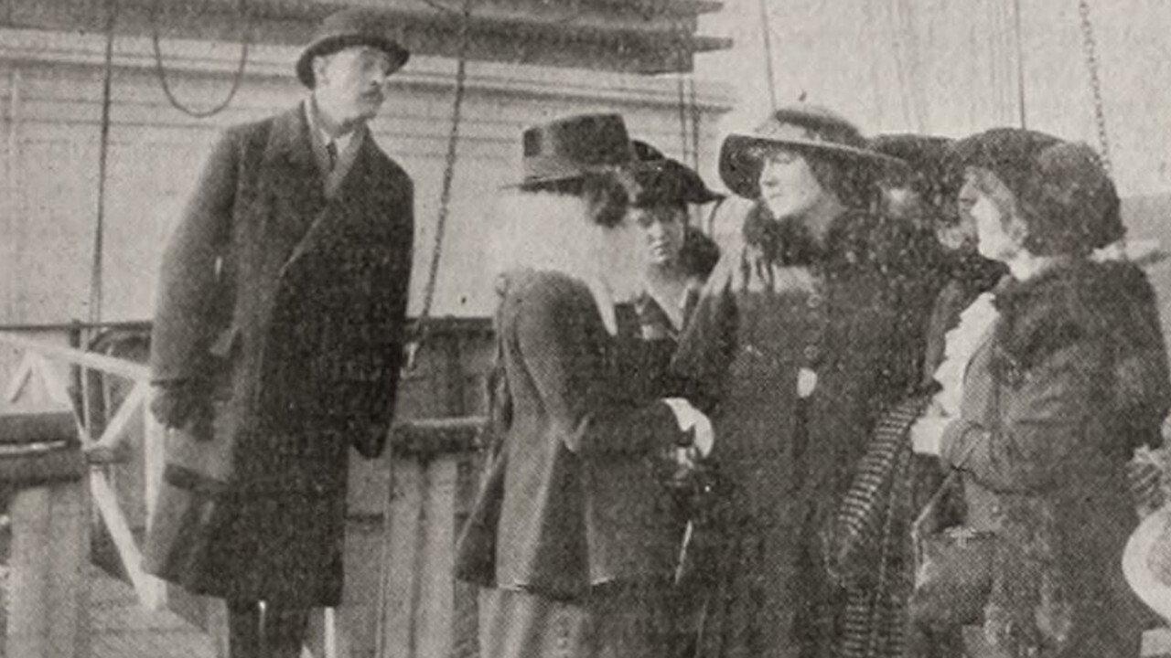 Nearly a King 1916 movie scene