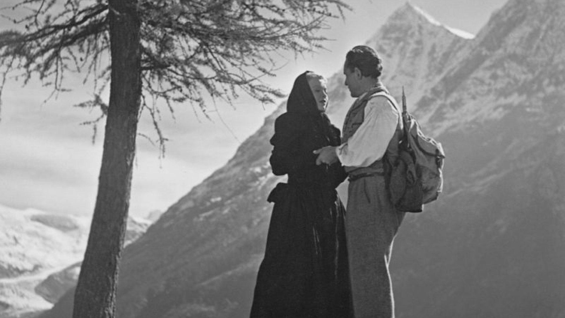 The Mountain Calls 1938 movie scene