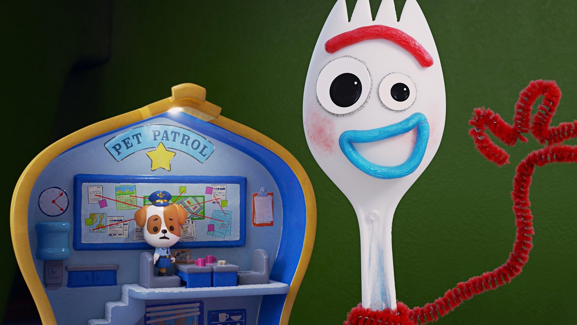 Forky Asks a Question: What Is a Pet? 2019 movie scene