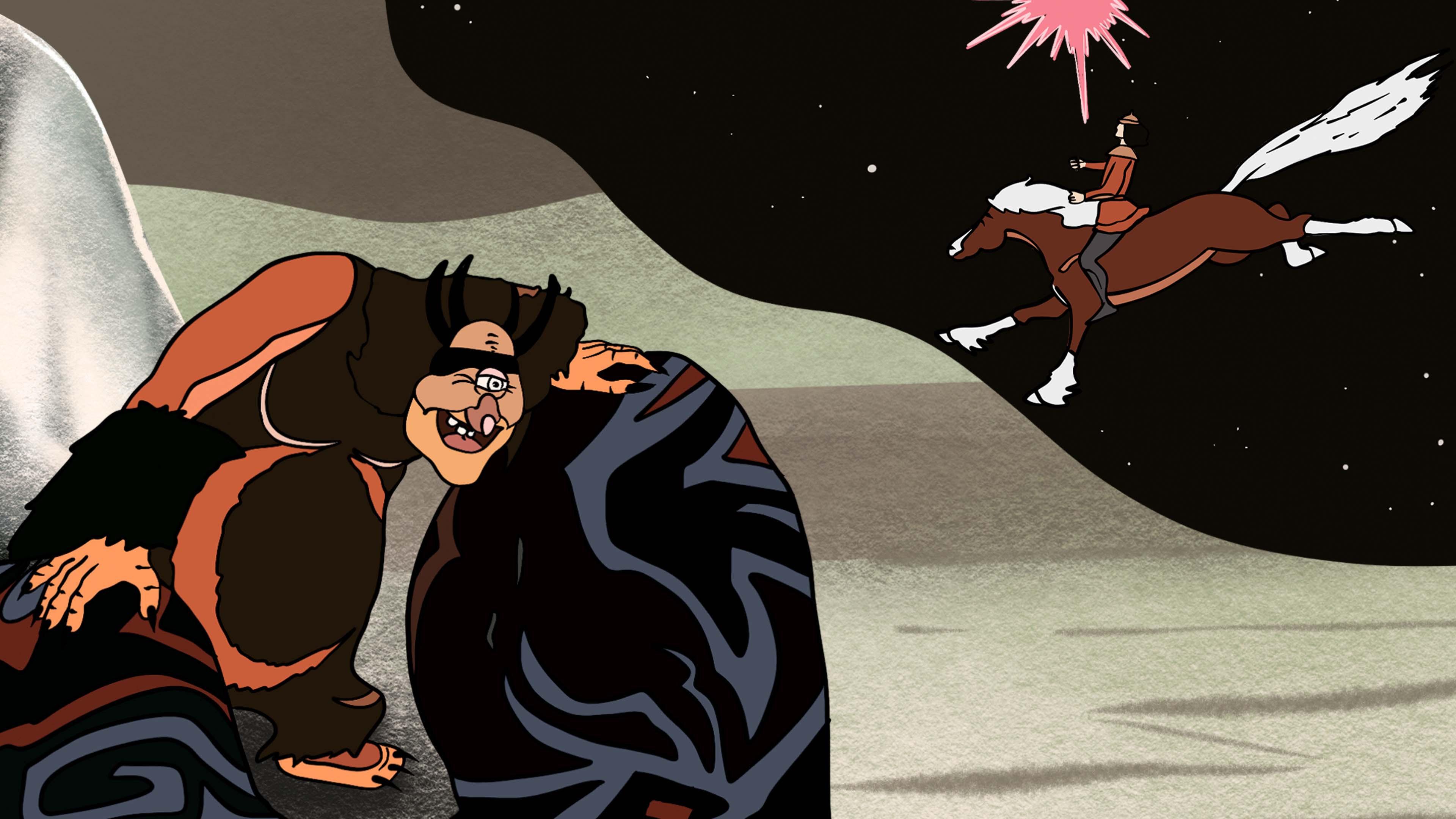 The Son of the Stone and the Giant 1986 movie scene