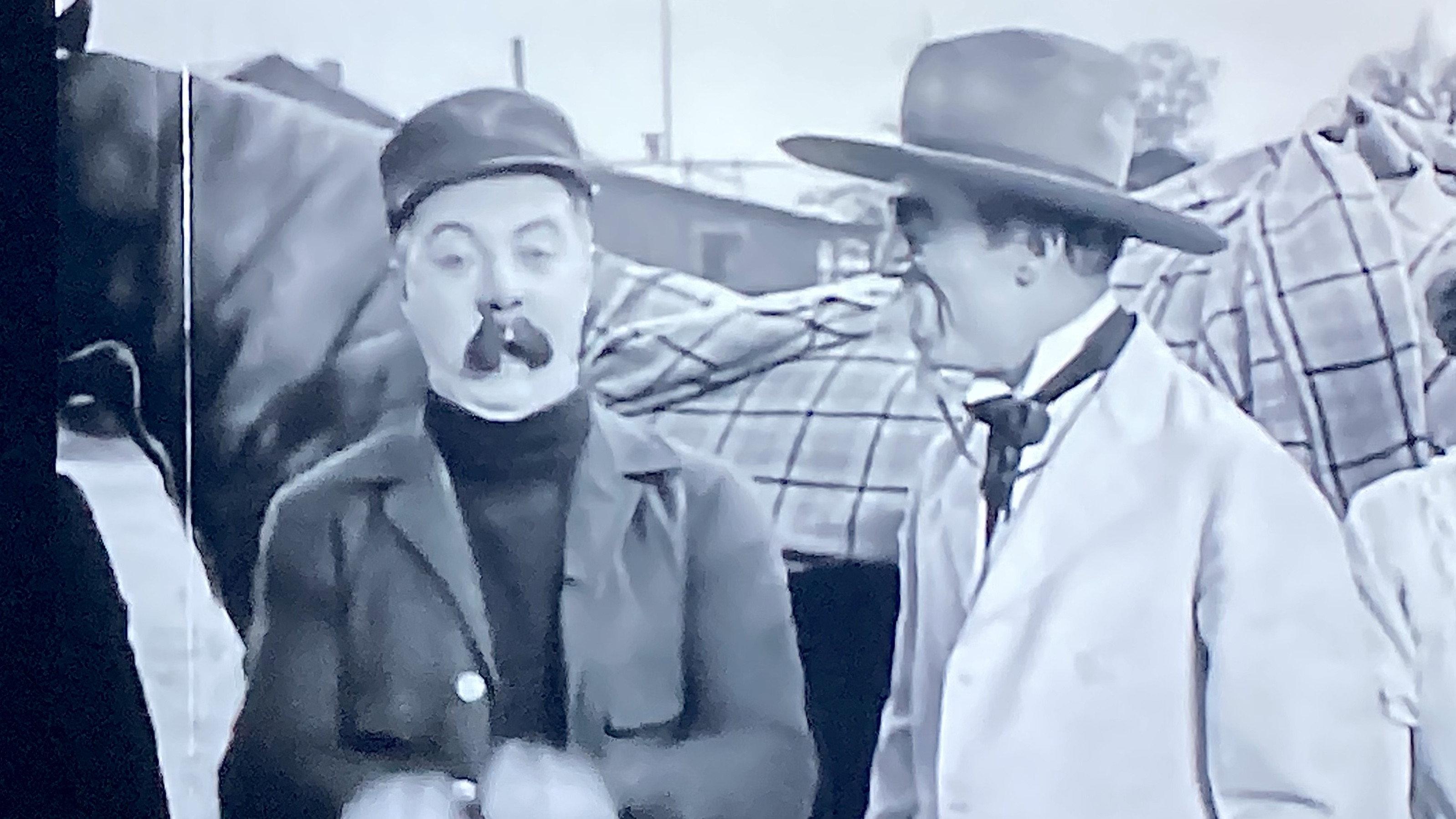 The Iron Nag 1925 movie scene