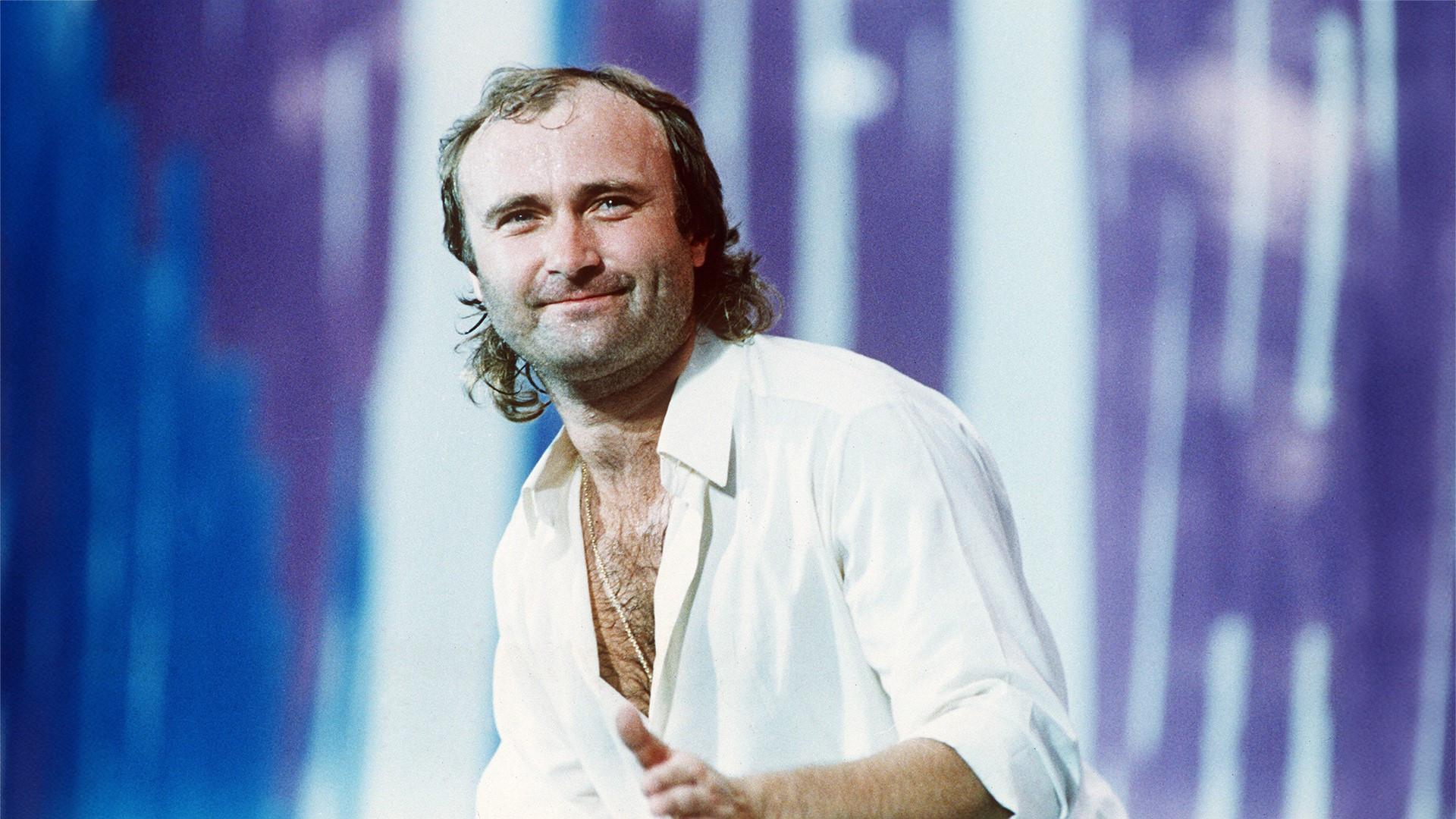Phil Collins at the BBC 2021 movie scene