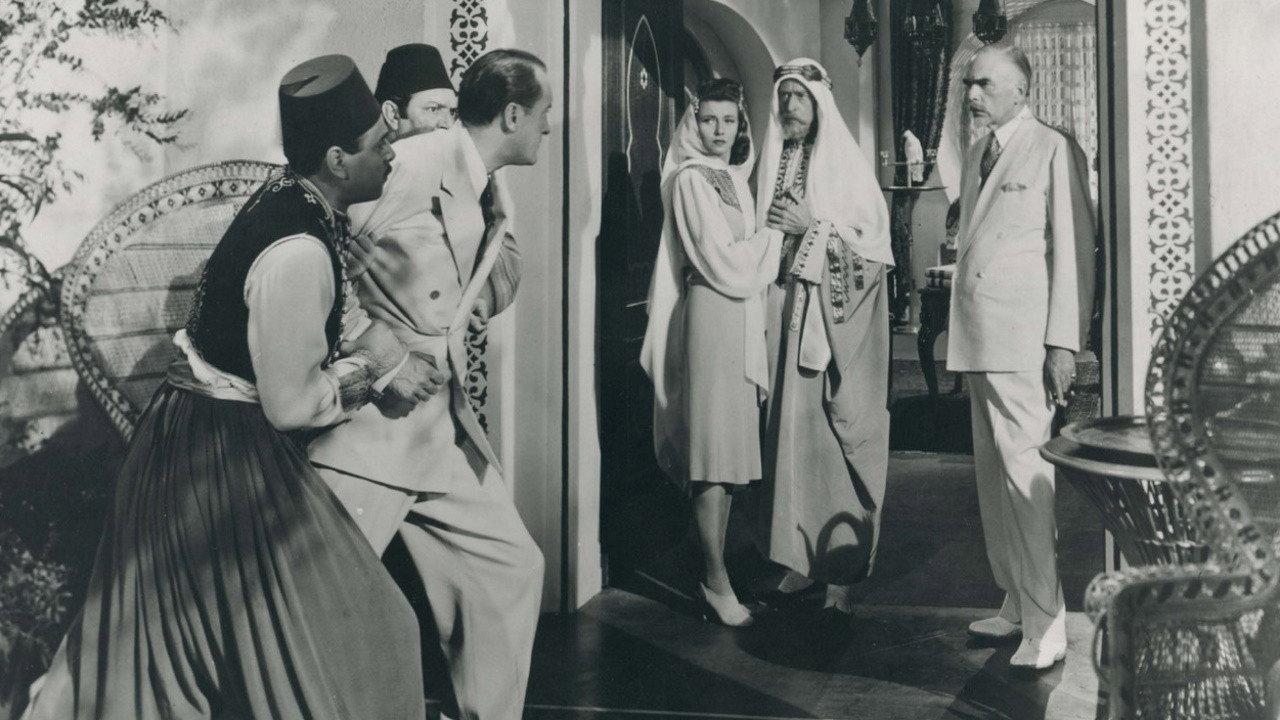 Action in Arabia 1944 movie scene