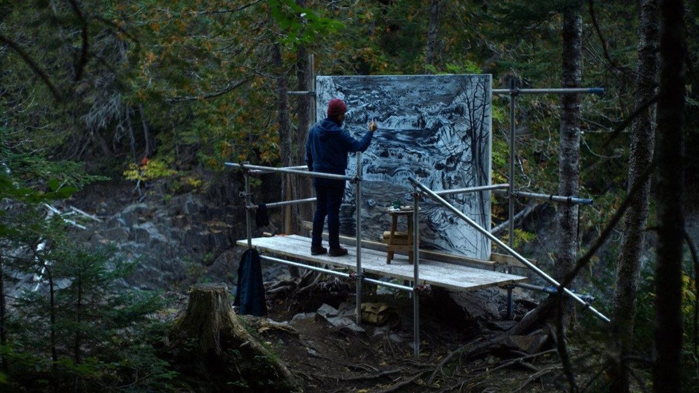 Among Mountains and Streams 2024 movie scene