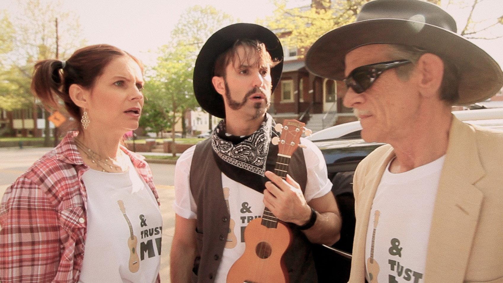 Uke & Trust Me 2014 movie scene