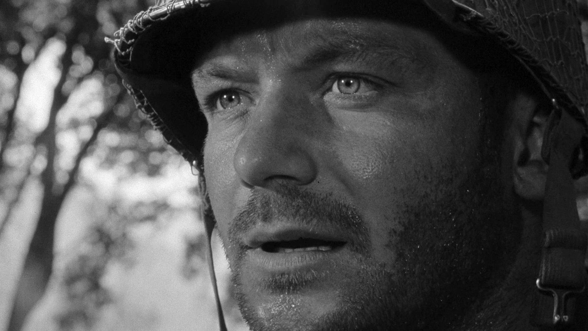 Men in War 1957 movie scene