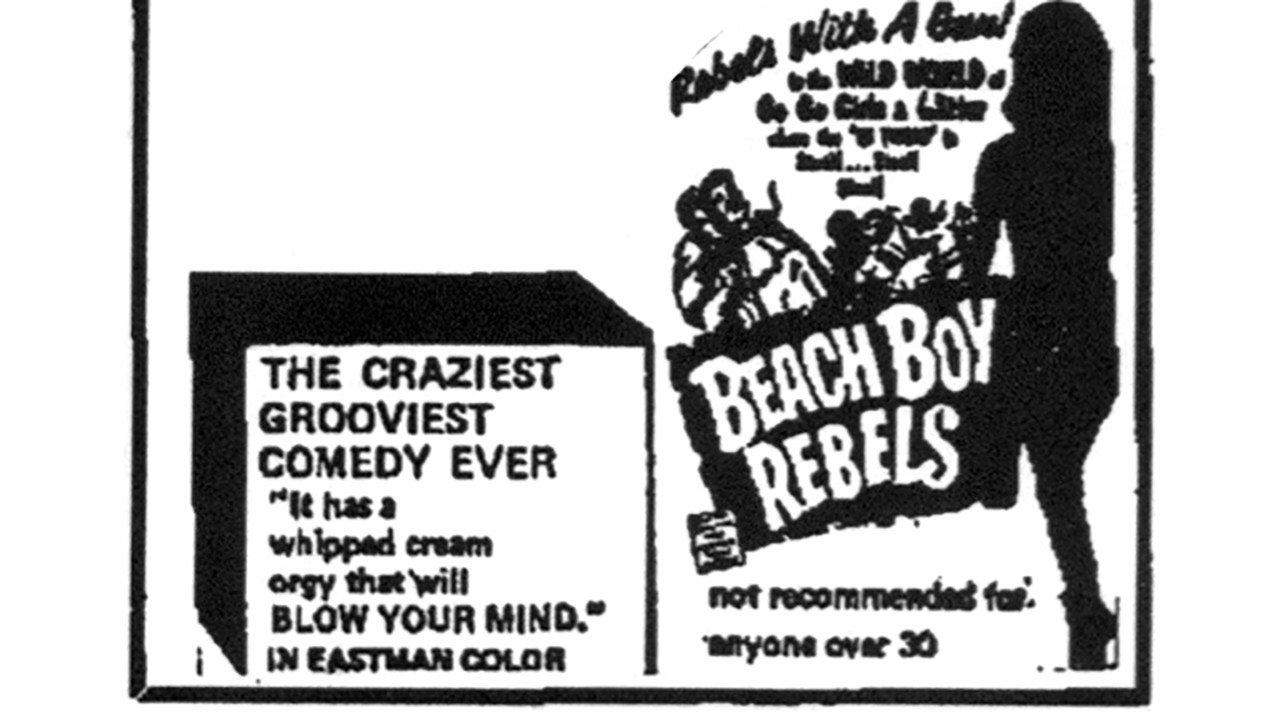 Beach Boy Rebels 1969 movie scene