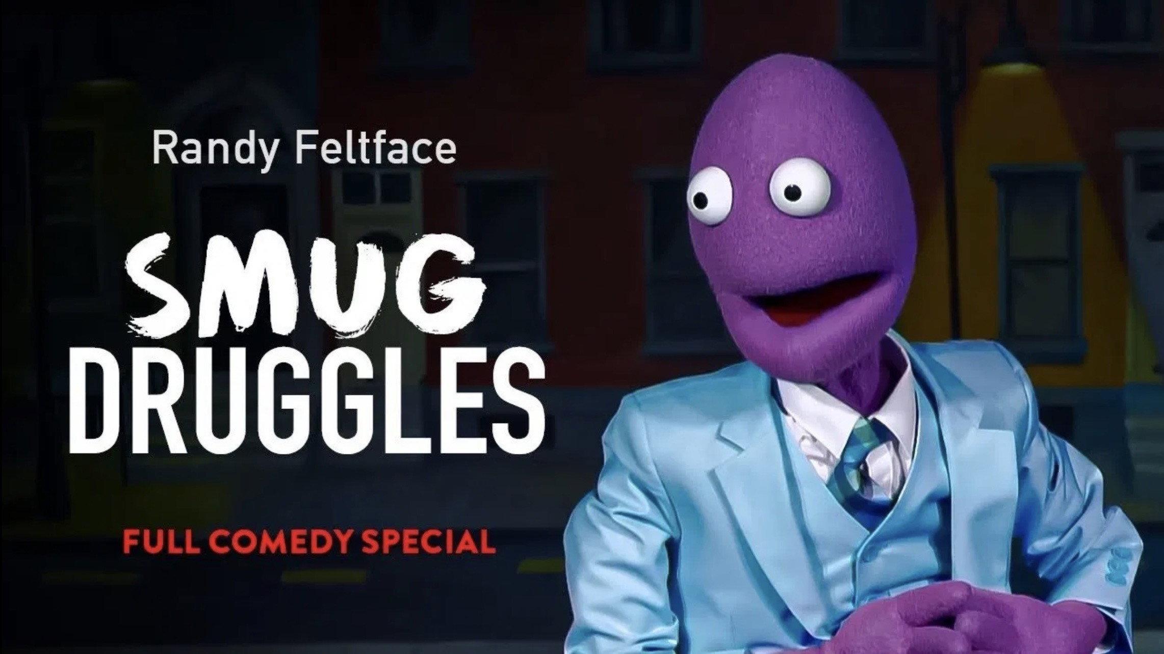 Randy Feltface: Smug Druggles 2022 movie scene