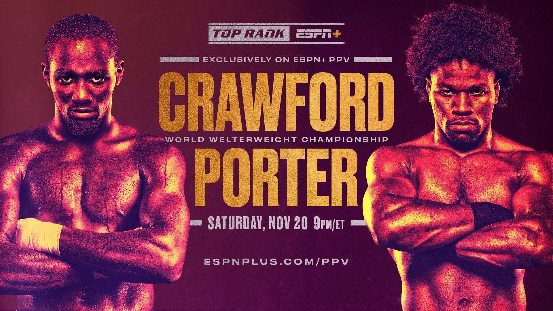 Terence Crawford vs. Shawn Porter 2021 movie scene