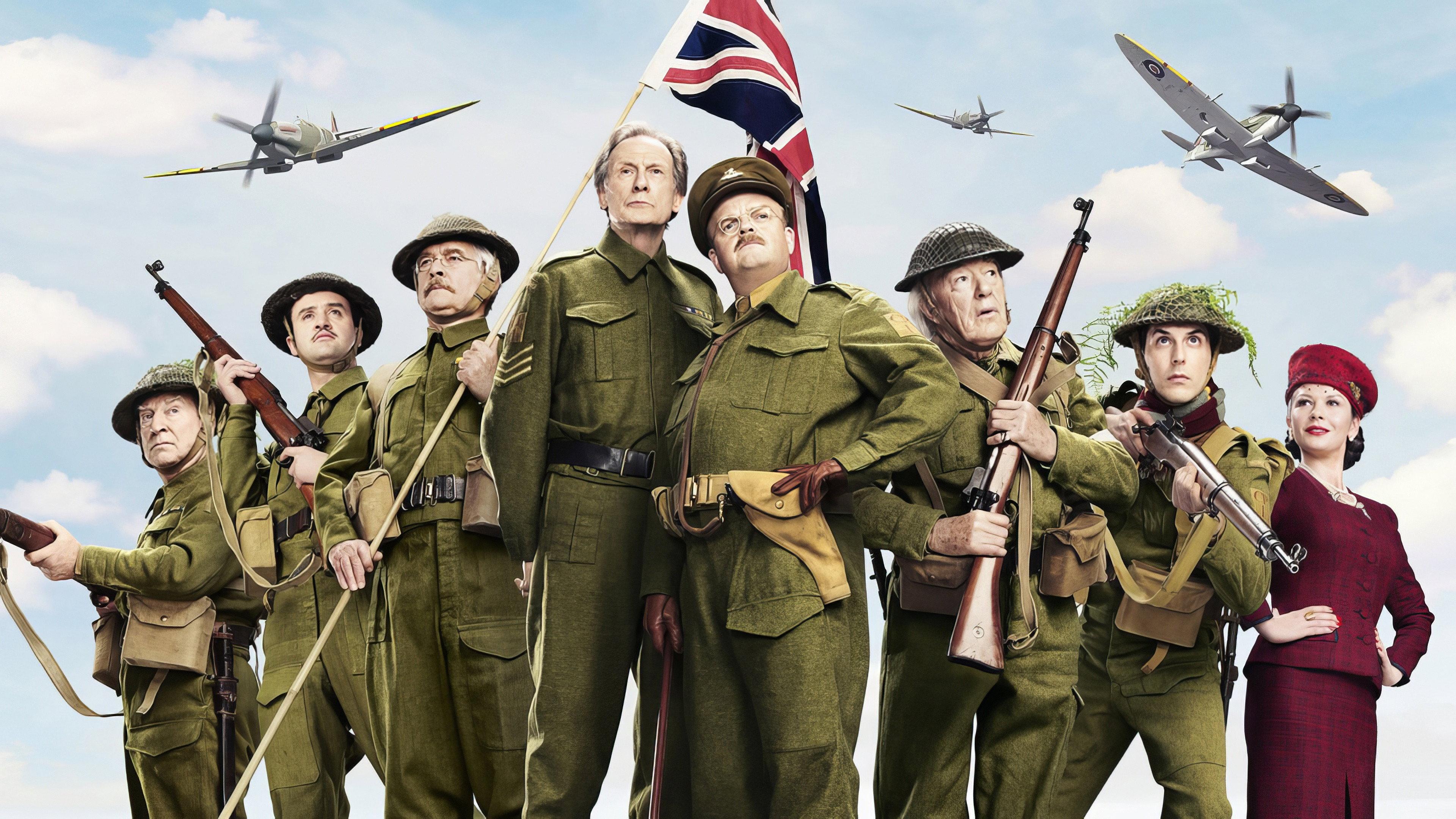 Dad's Army 2016 movie scene