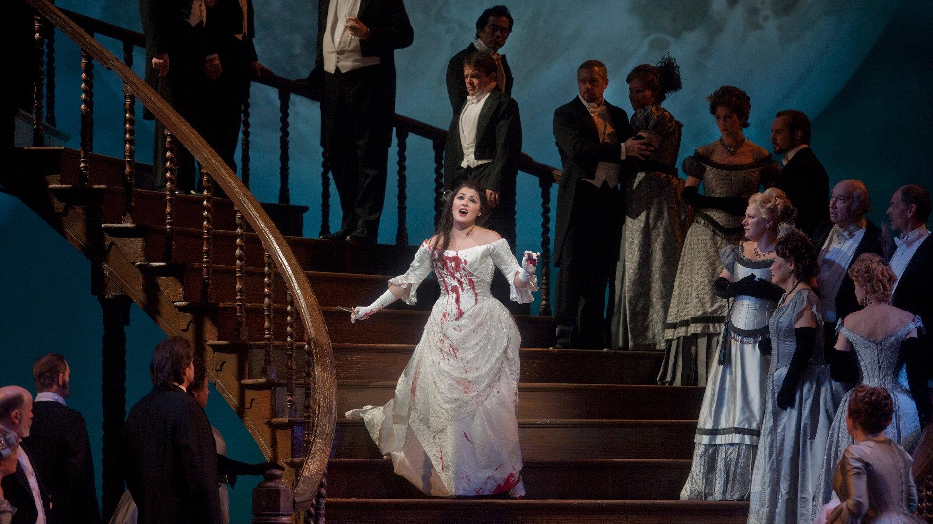 Donizetti: Lucia di Lammermoor 2009 movie scene