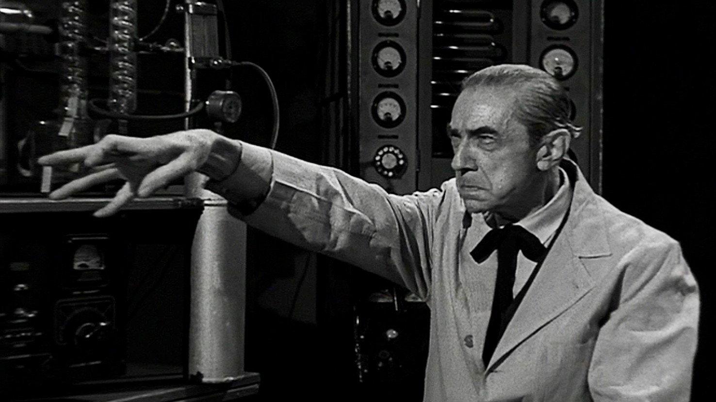 Bride of the Monster 1955 movie scene