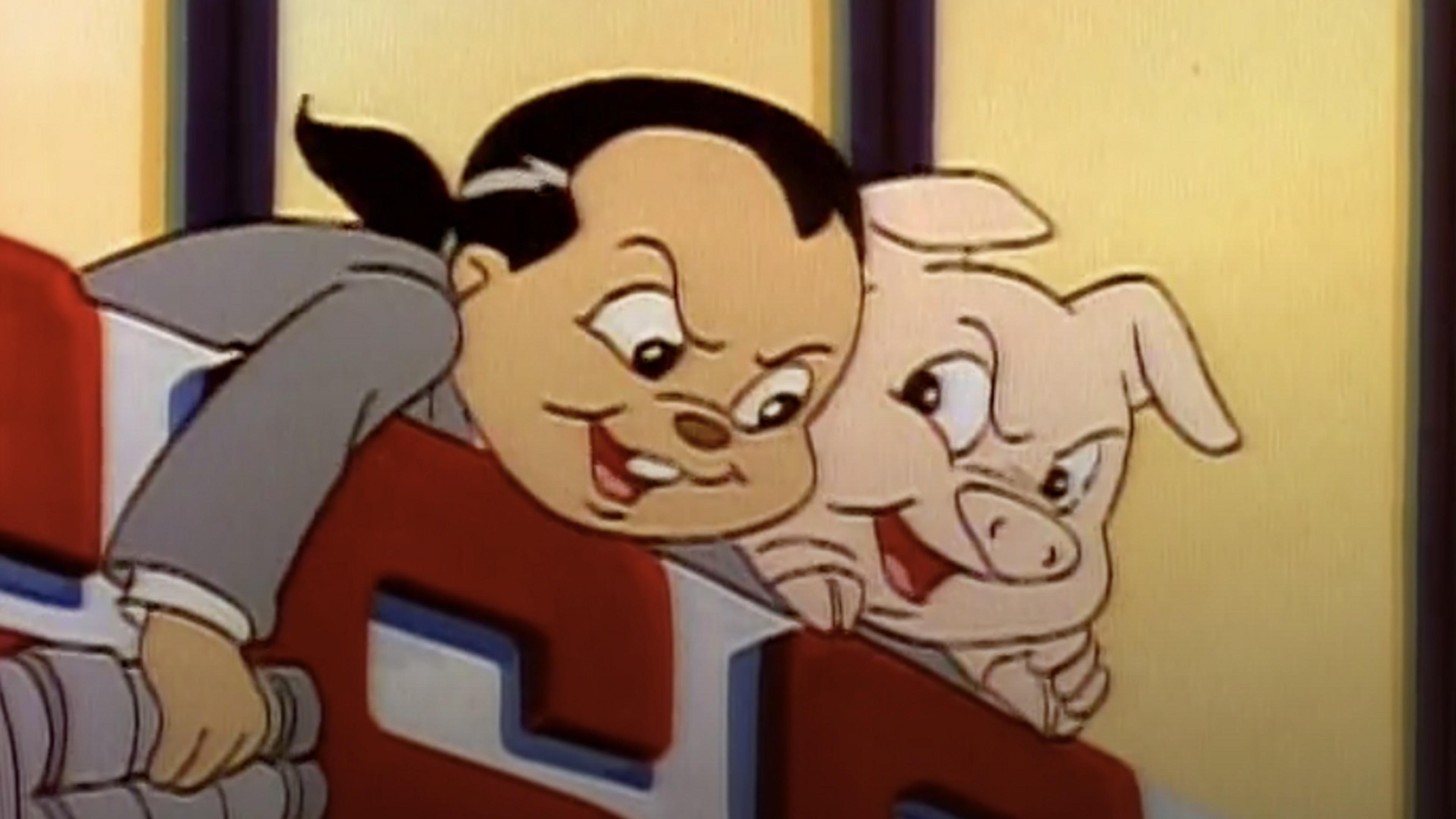 Alvin and the Chipmunks Go to the Movies: Robomunk 1995 movie scene