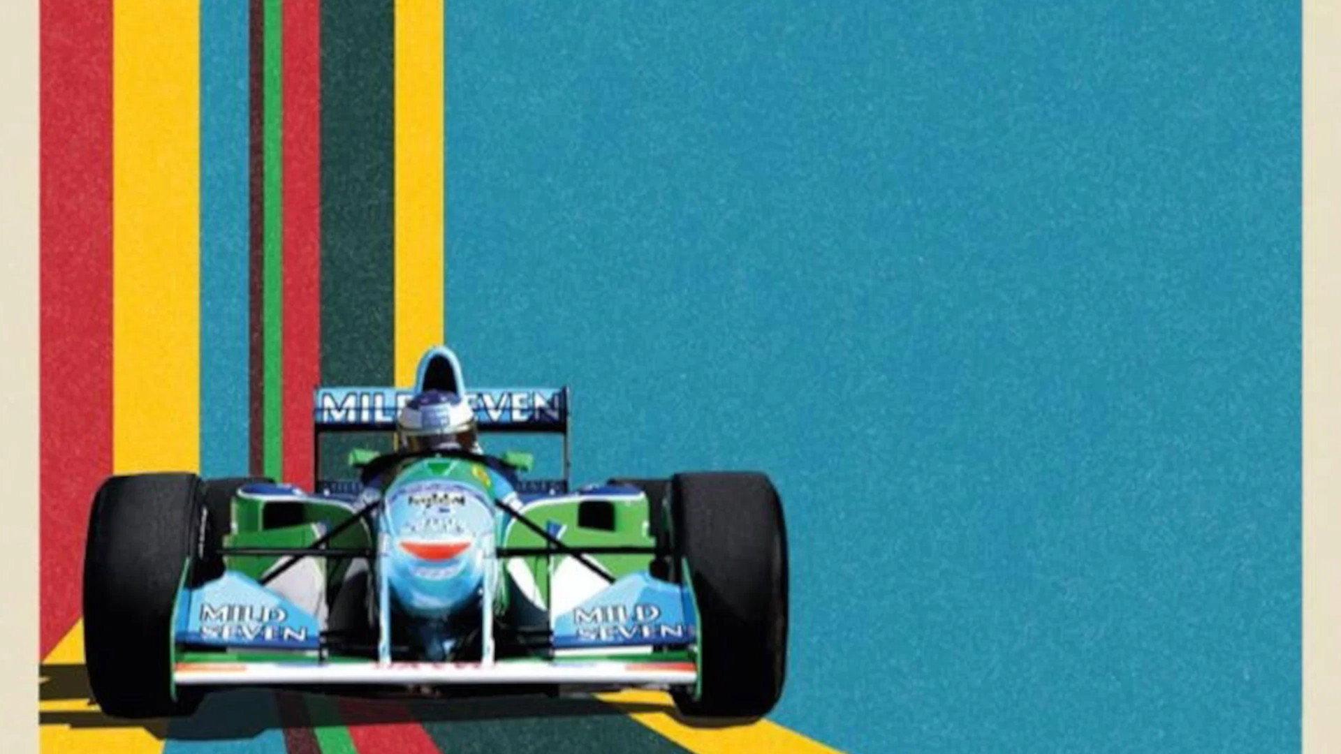 Benetton Formula 2025 movie scene