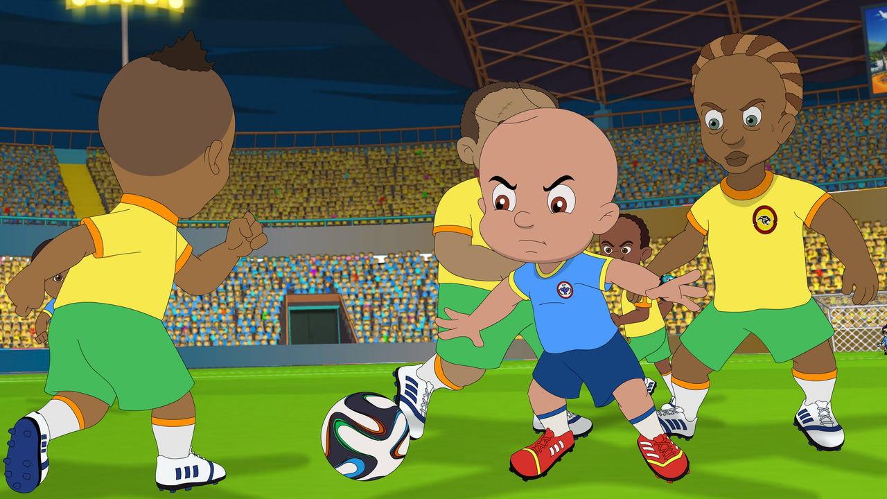 Mighty Raju Rio Calling 2014 movie scene