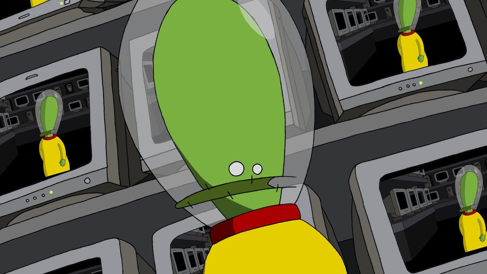 Mercano the Martian 2002 movie scene
