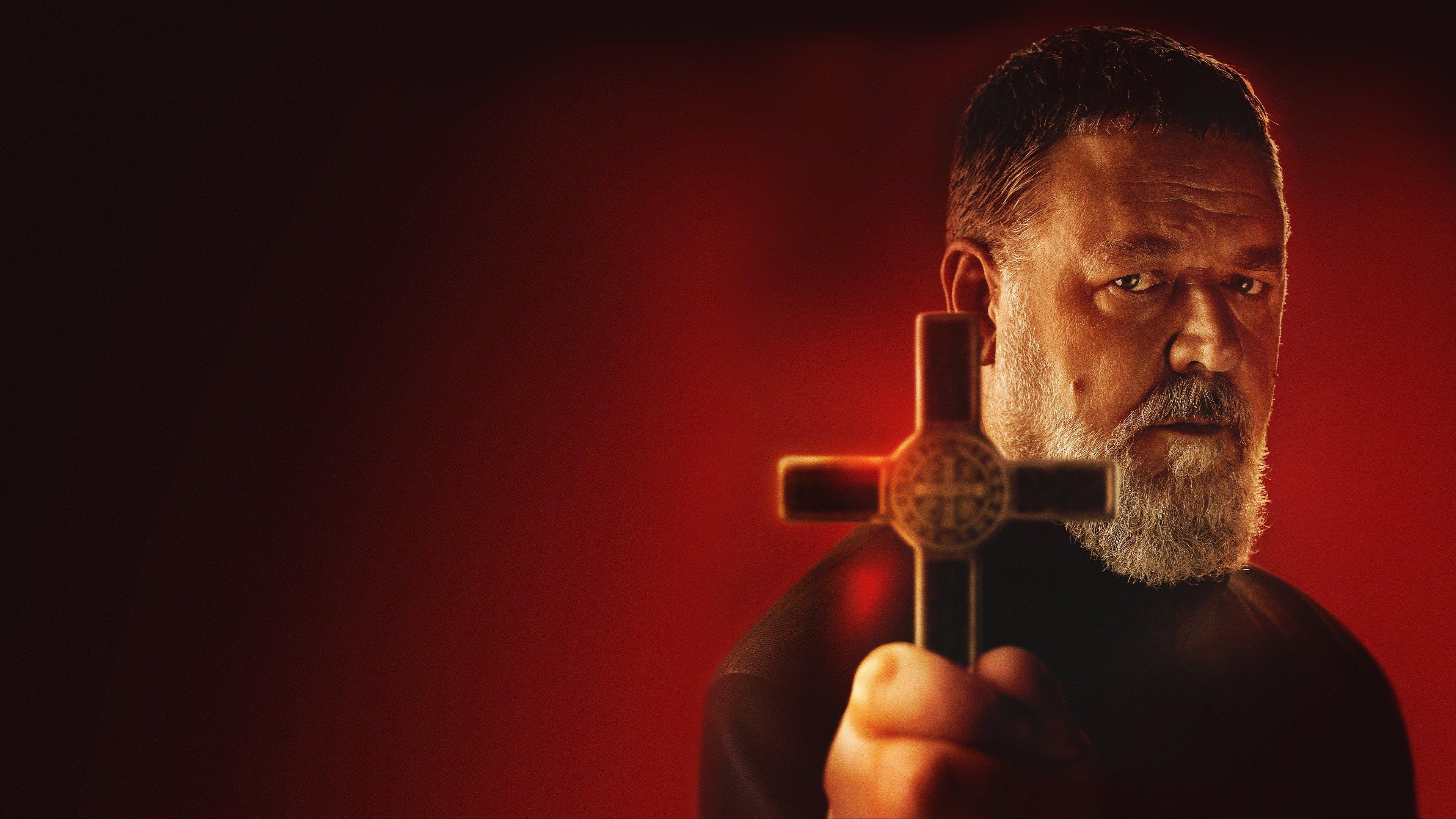 The Pope's Exorcist 2023 movie scene