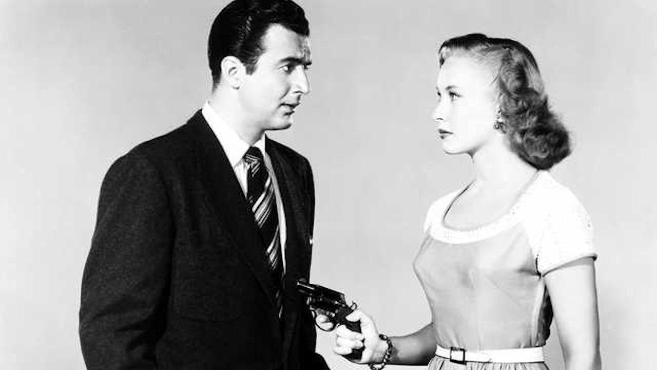 Woman in the Dark 1952 movie scene