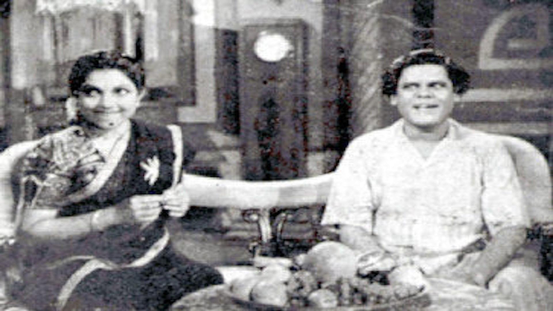 Nallathambi 1949 movie scene