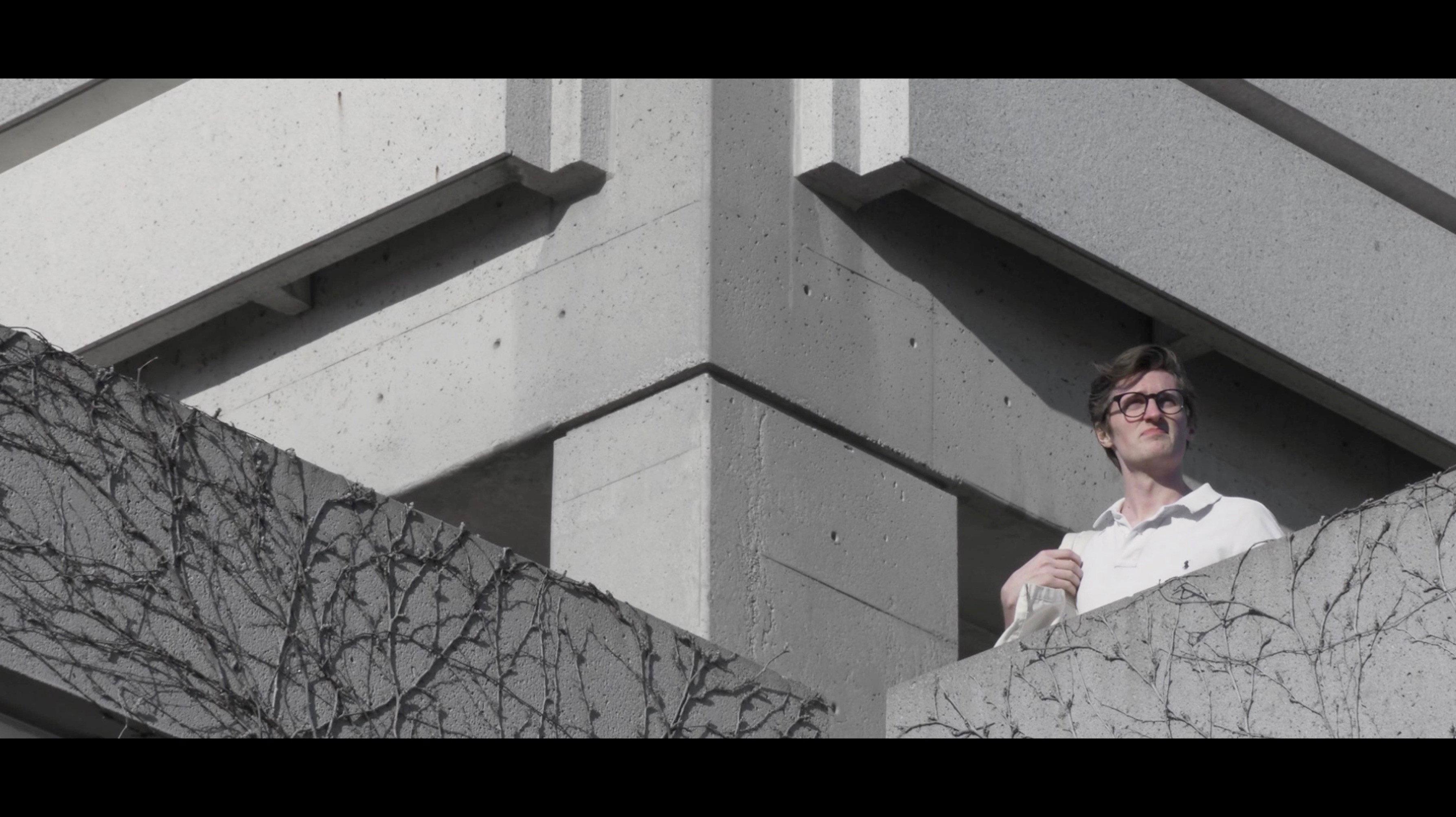 BRUTALISM 2020 movie scene