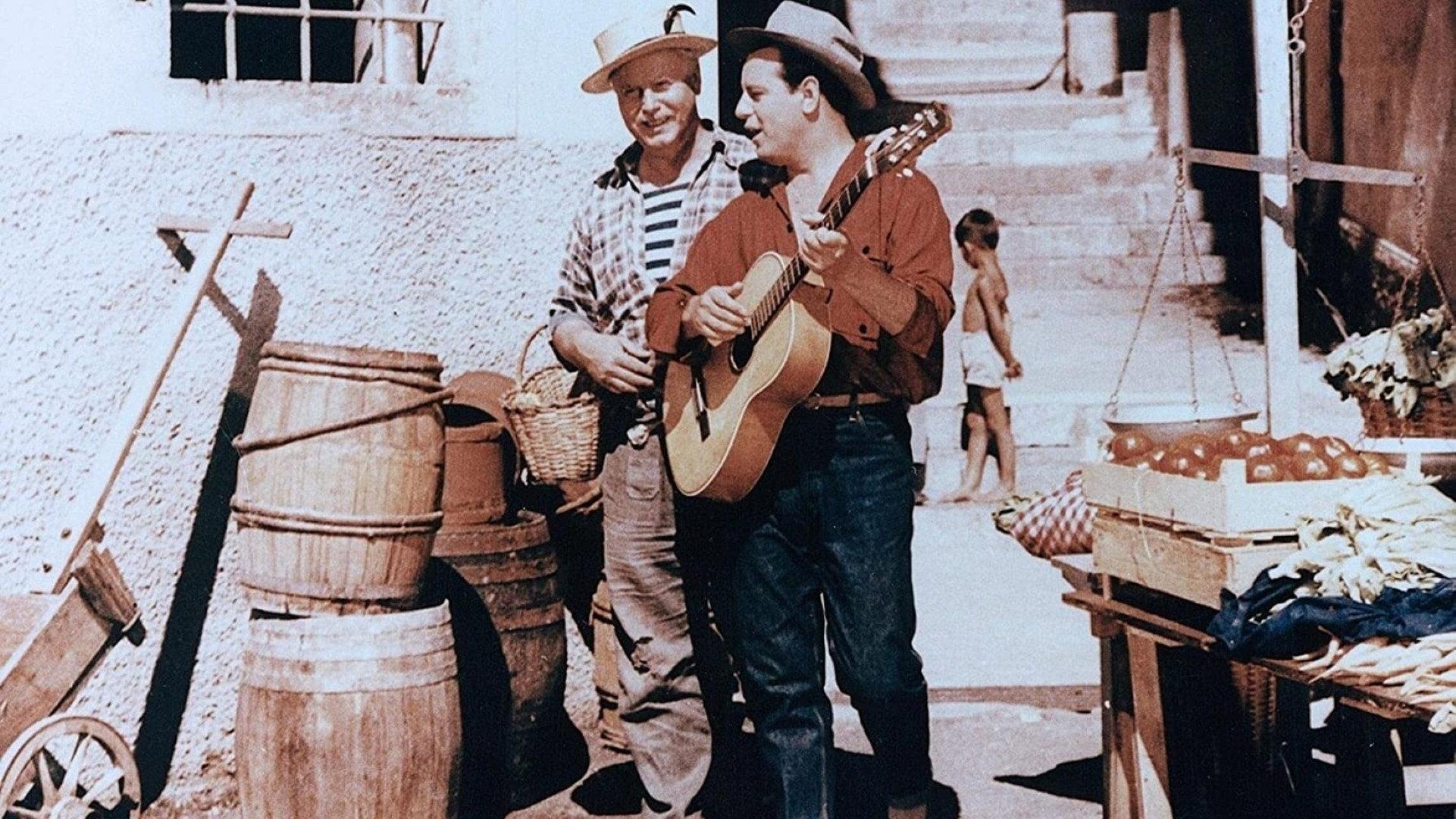 Der lachende Vagabund 1958 movie scene