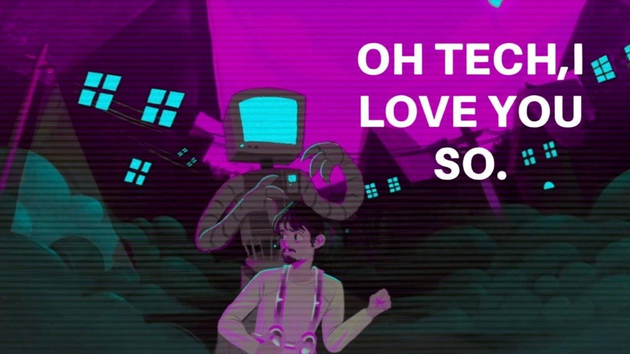 Oh Tech, I Love You So 2024 movie scene