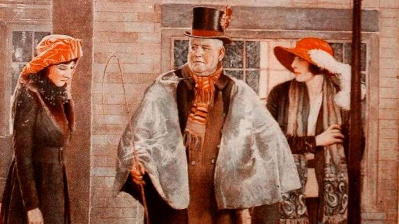 Passers-By 1920 movie scene