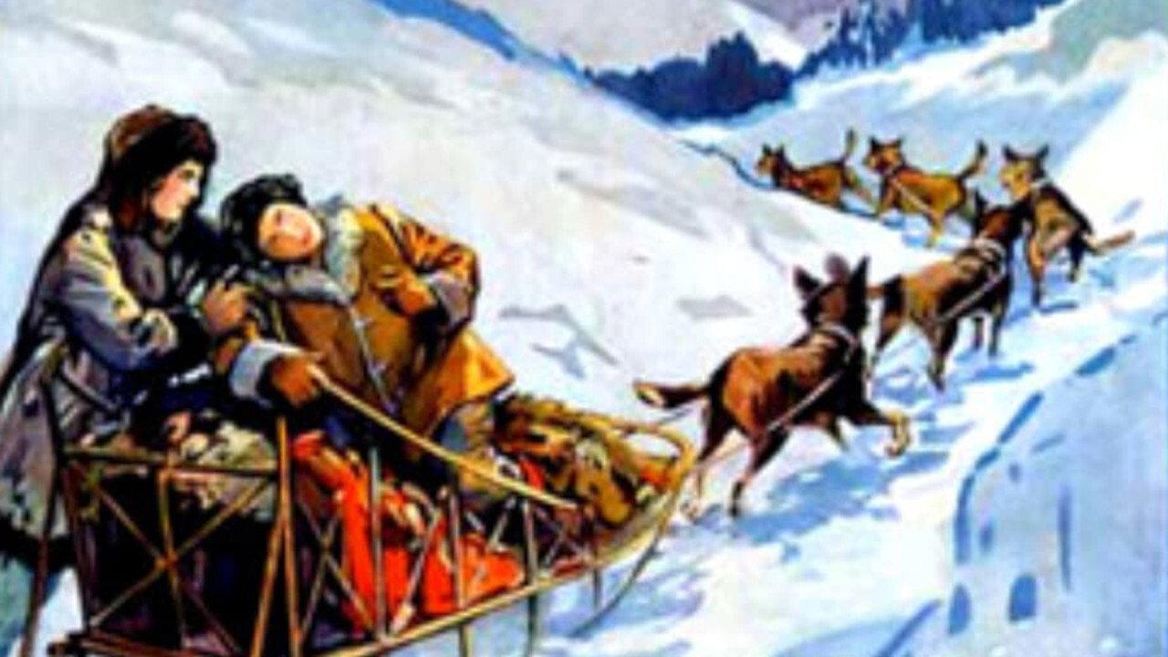 The Flame of the Yukon 1926 movie scene