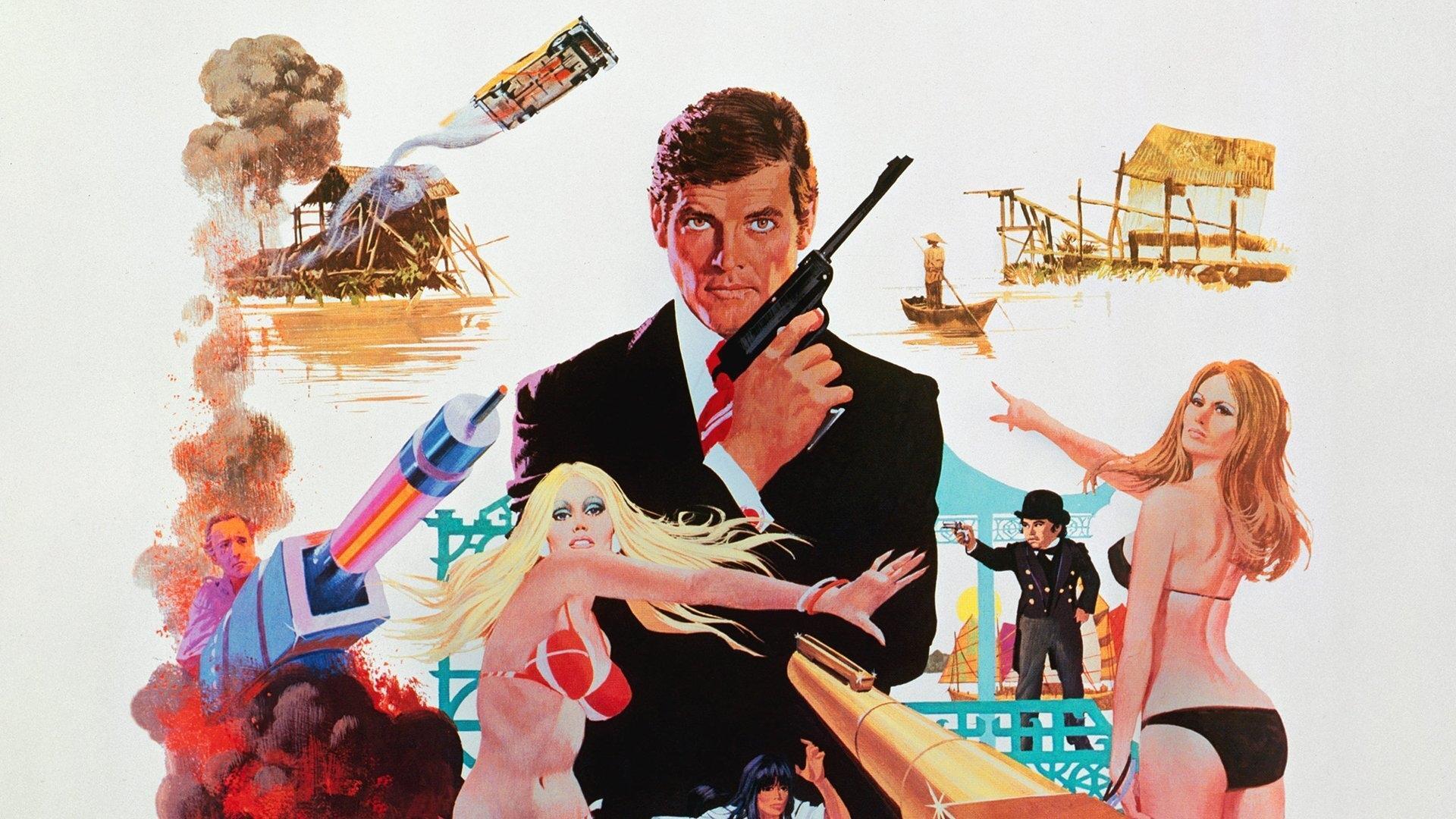 The Man with the Golden Gun 1974 movie scene