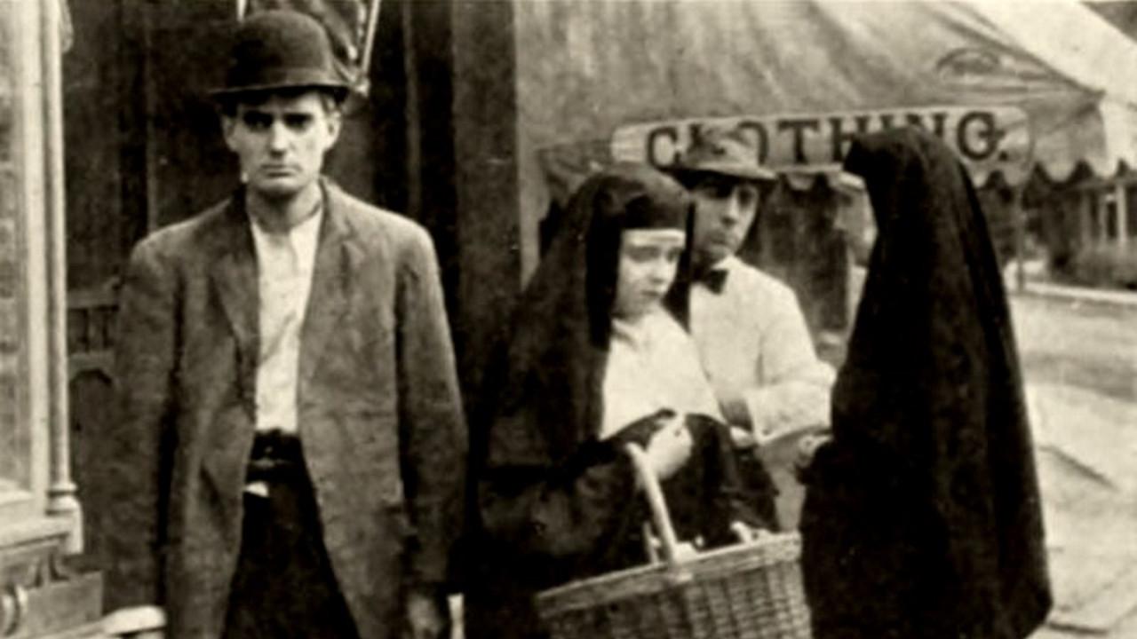 The Long Road 1911 movie scene