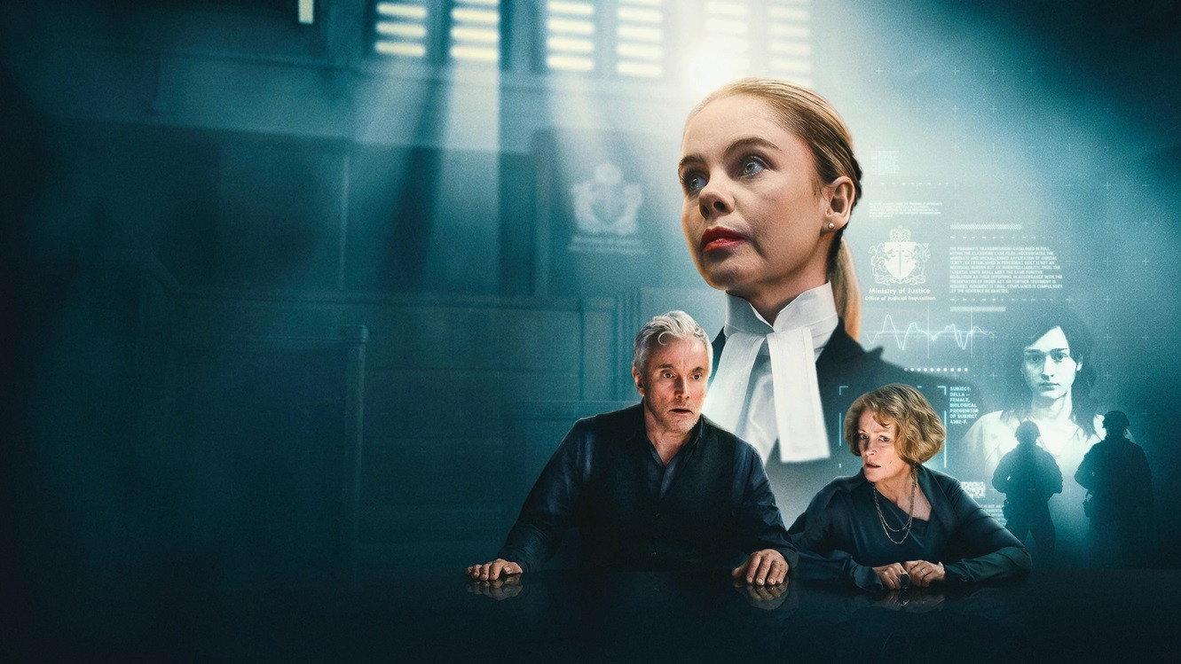 The Trial 2025 movie scene