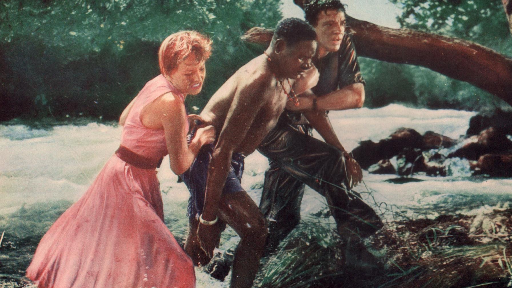 Duel in the Jungle 1954 movie scene