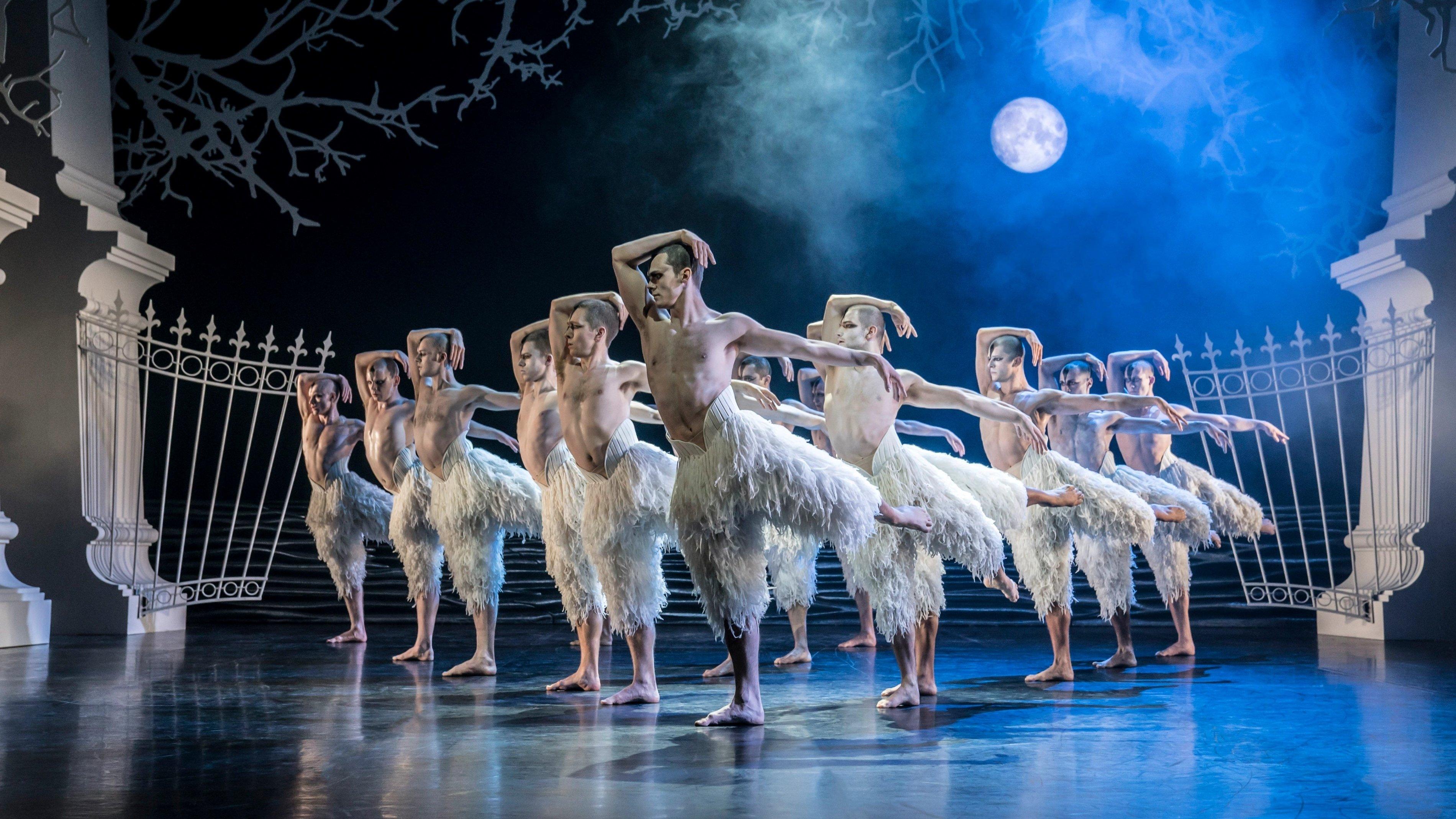 Matthew Bourne's Swan Lake 2019 movie scene