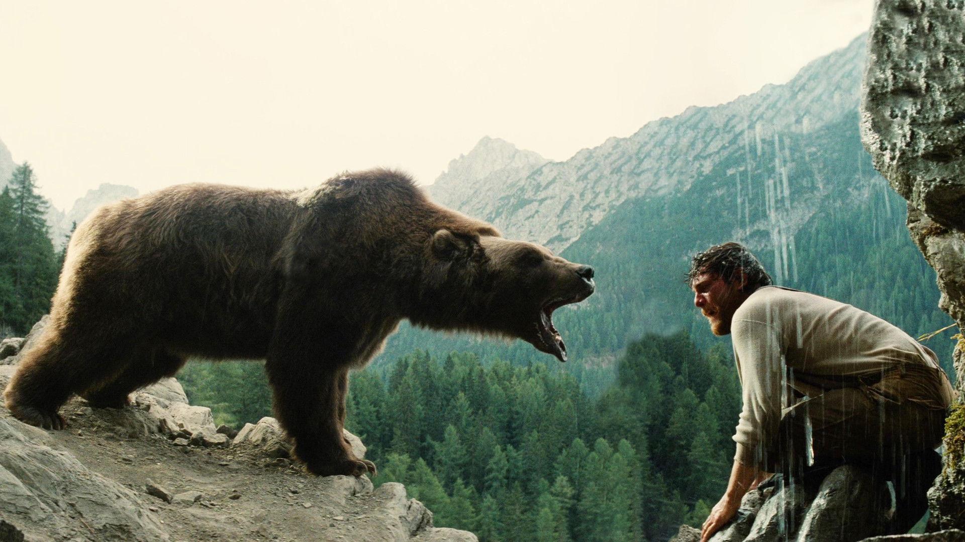 The Bear 1988 movie scene