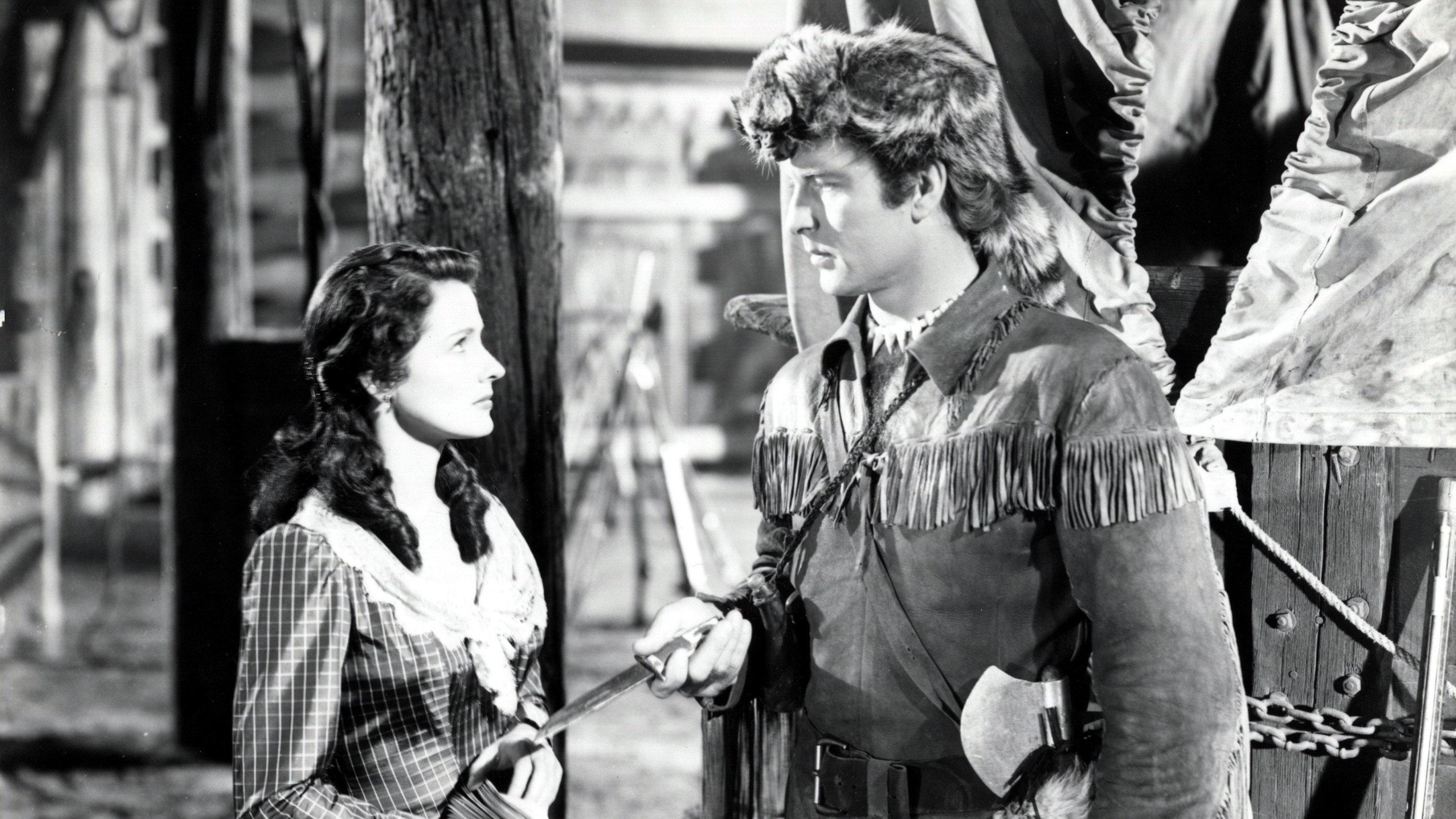 The Iroquois Trail 1950 movie scene