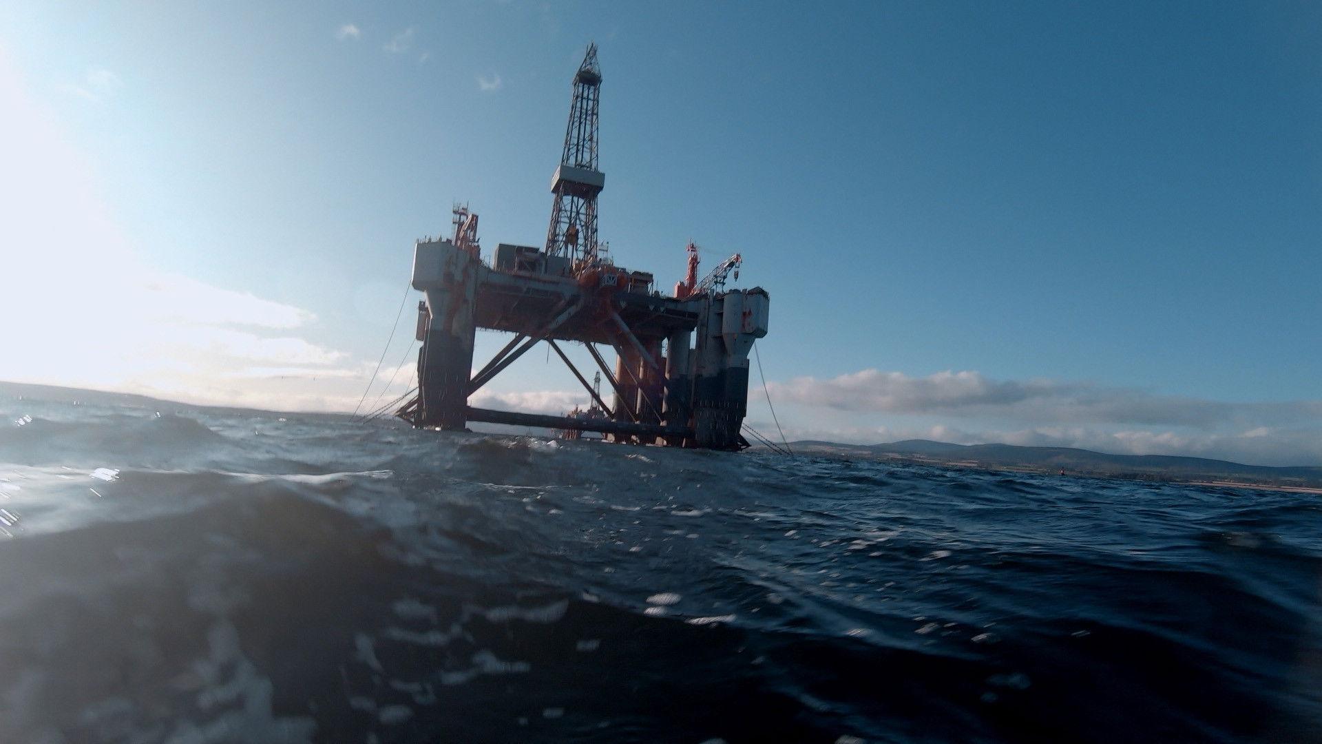 The Oil Machine 2022 movie scene
