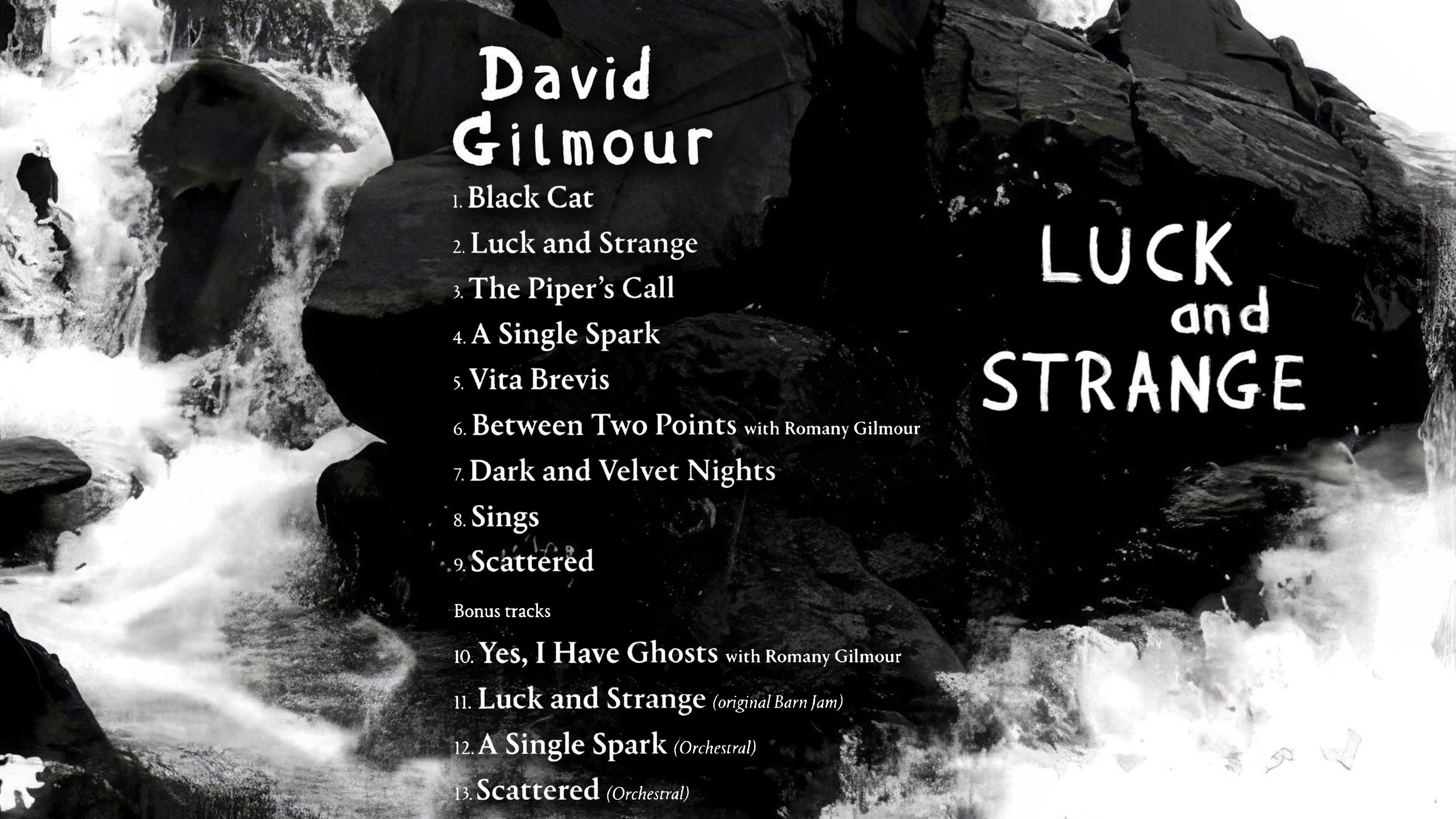 David Gilmour: Luck And Strange 2024 movie scene